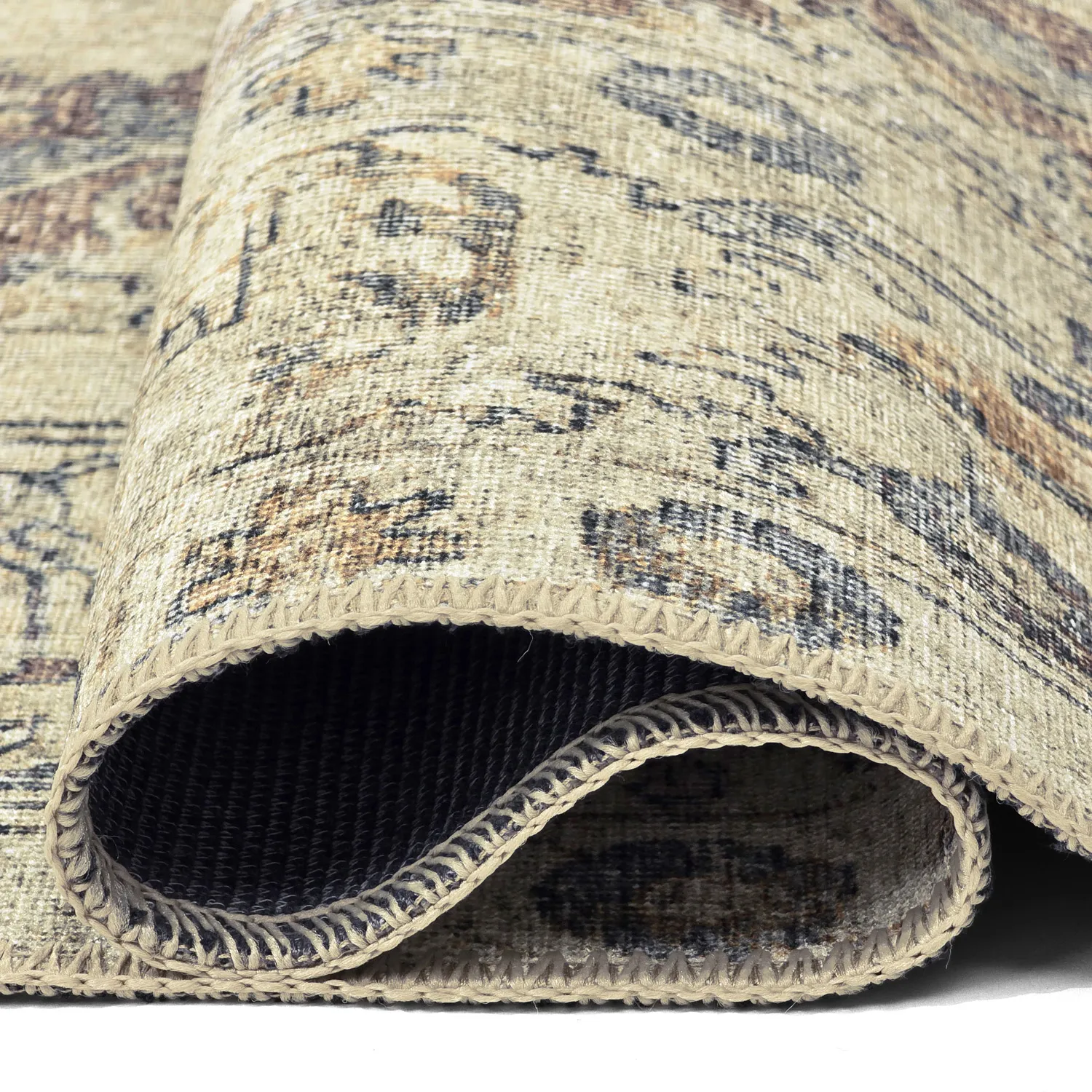 Flatweave rug - Delvar (beige)