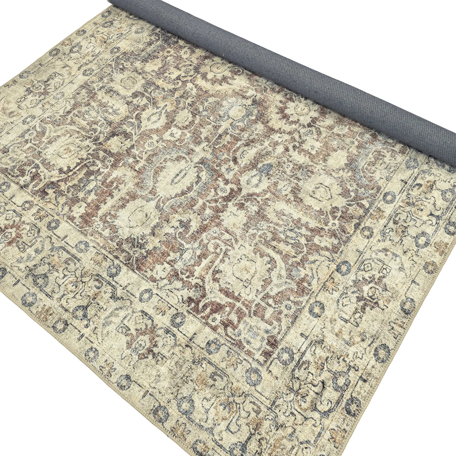 Flatweave rug - Delvar (beige)