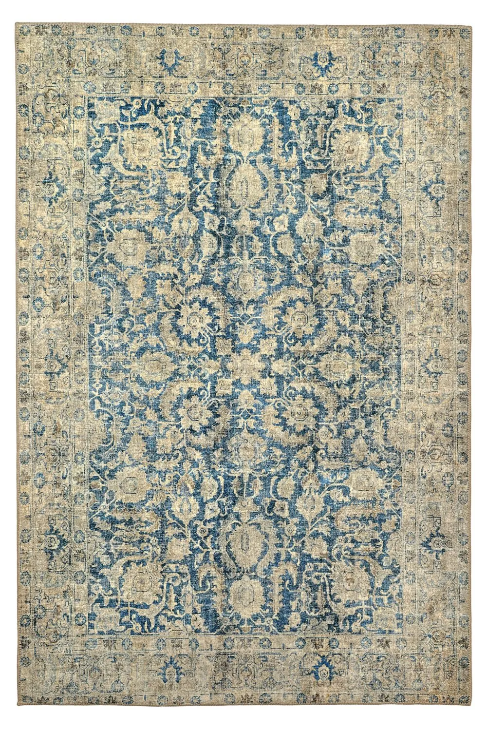 Flatweave rug - Delvar (blue)