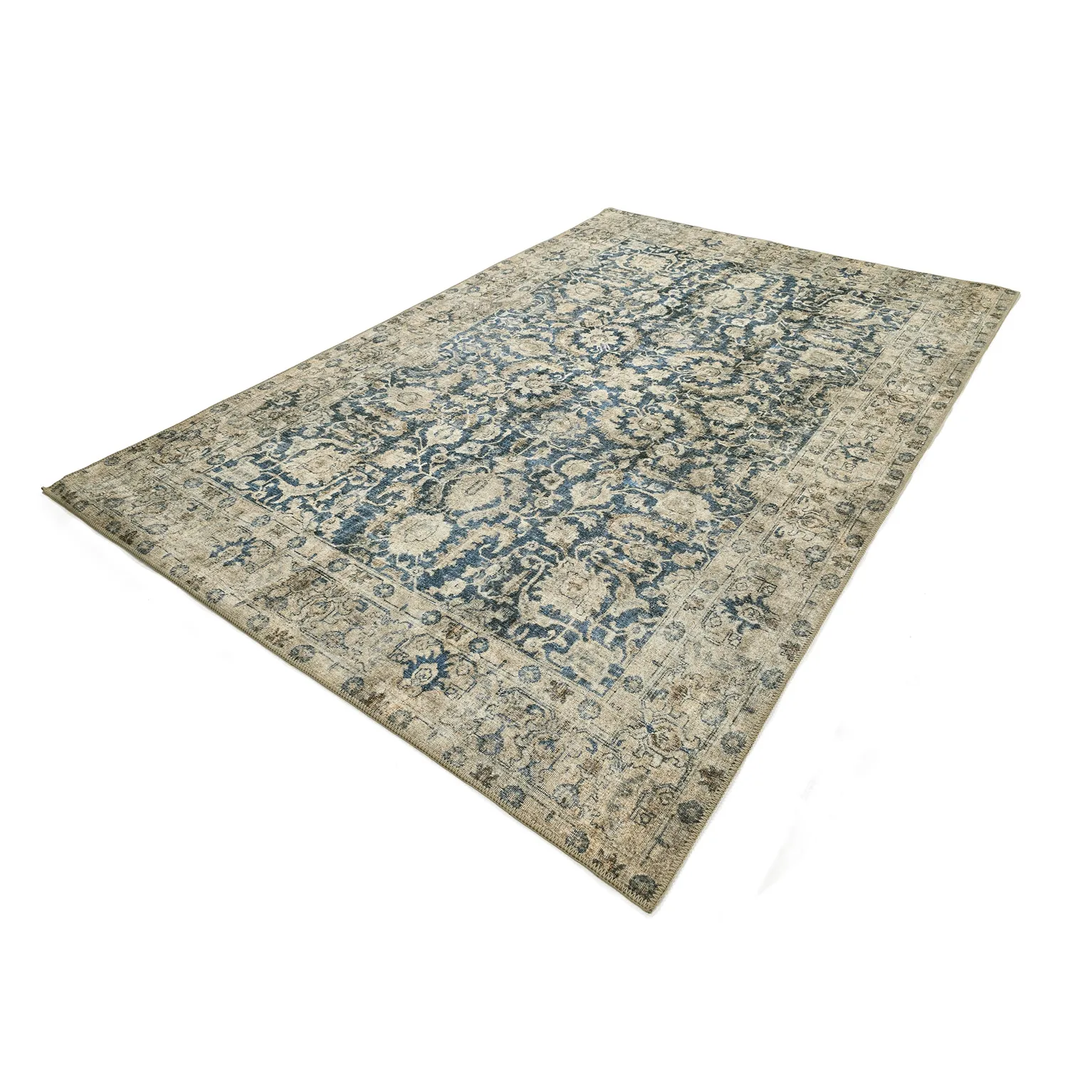 Flatweave rug - Delvar (blue)