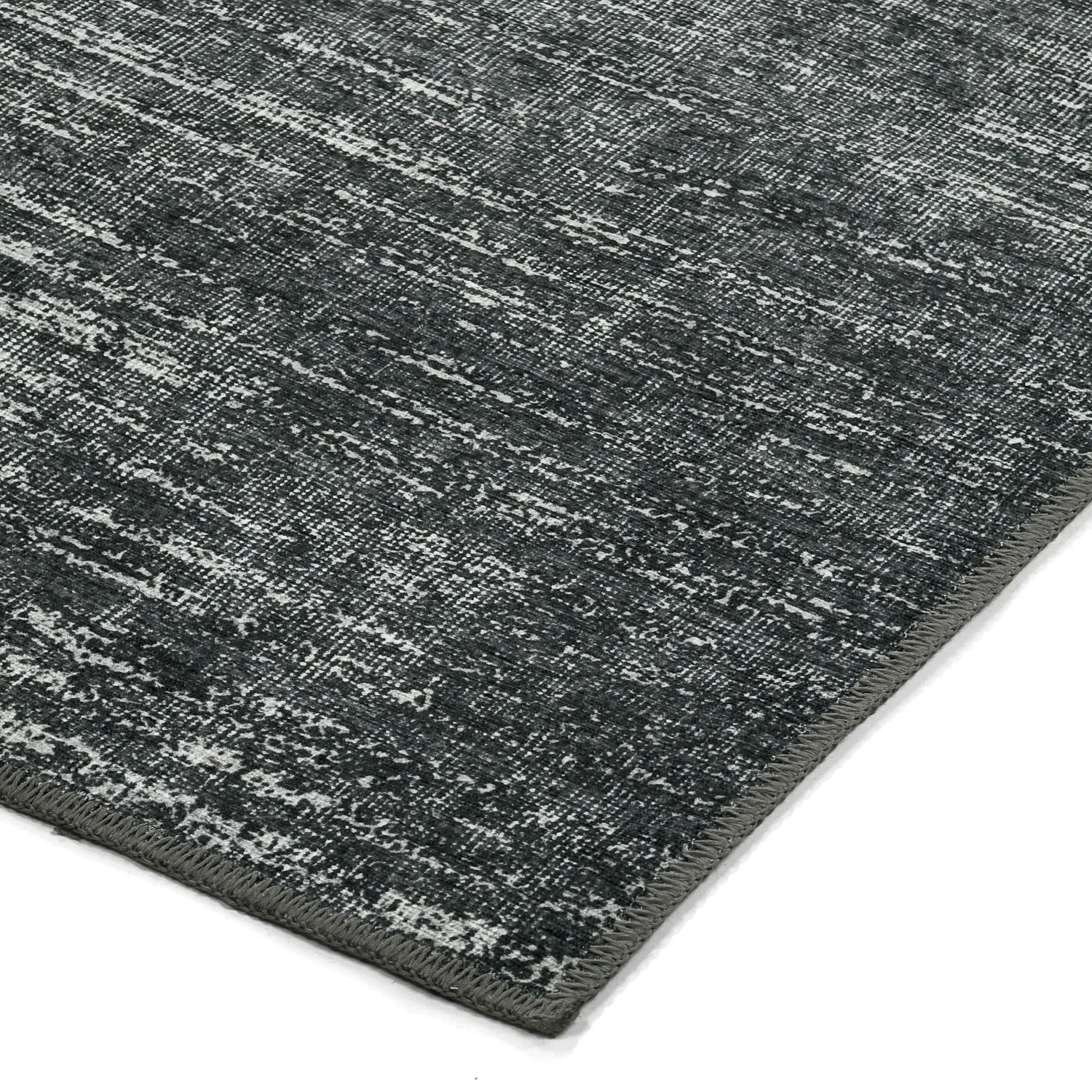 Flatweave rug - Elarion (black)