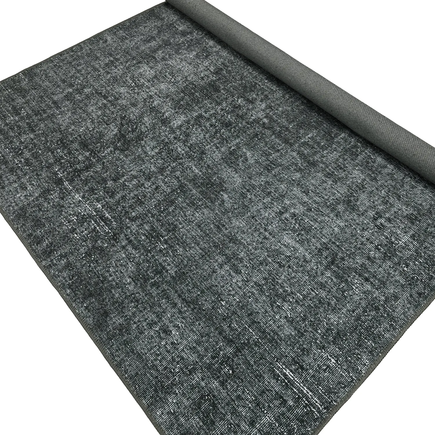 Flatweave rug - Elarion (black)