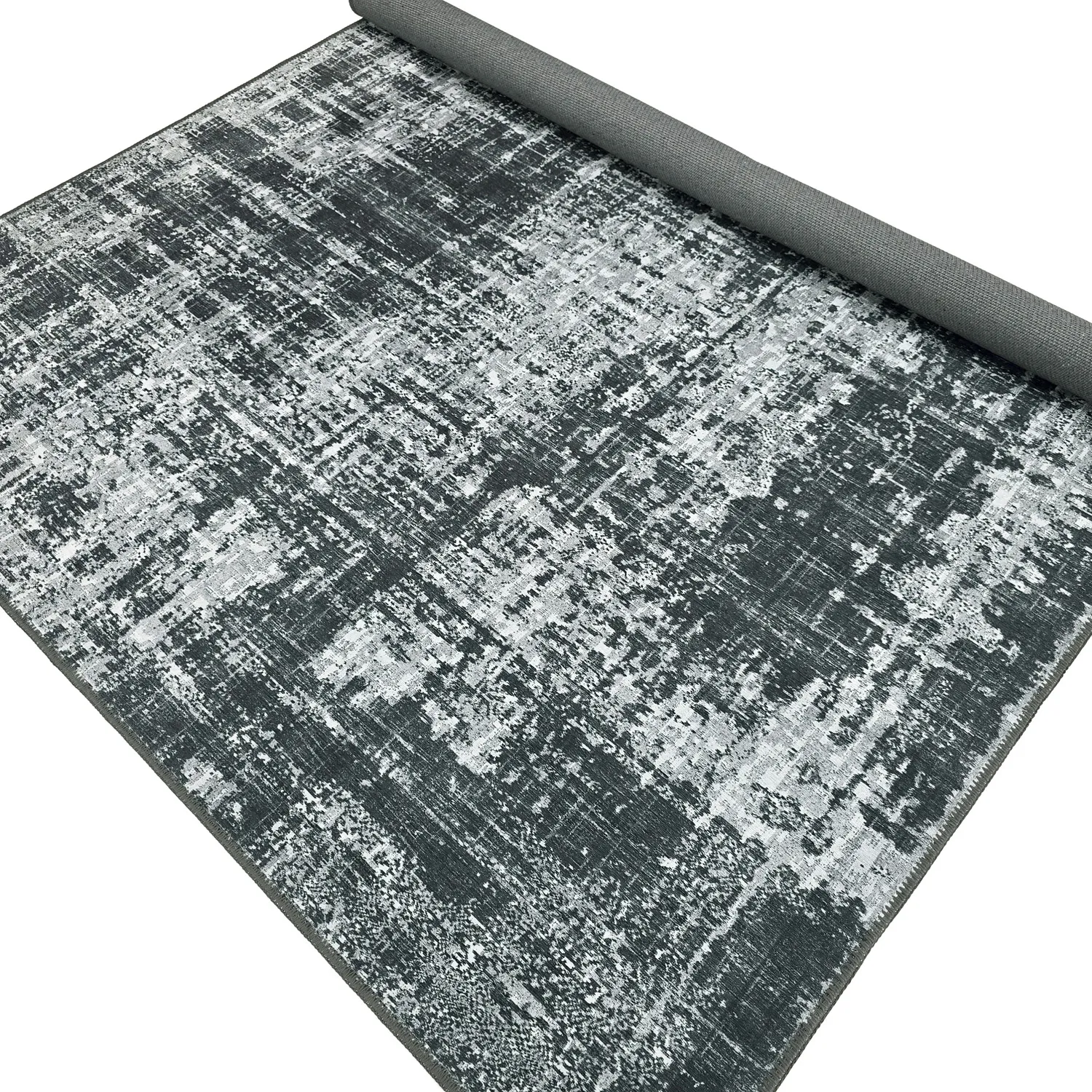 Flatweave rug - Elira (black)