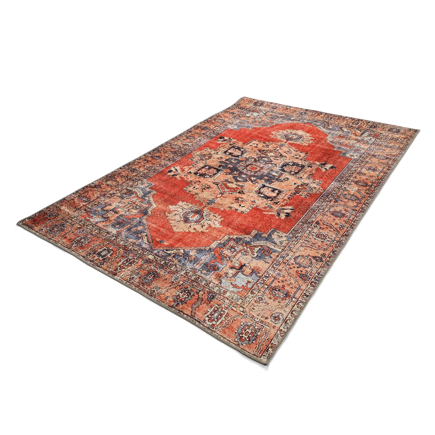 Flatweave rug - Madevan (red)
