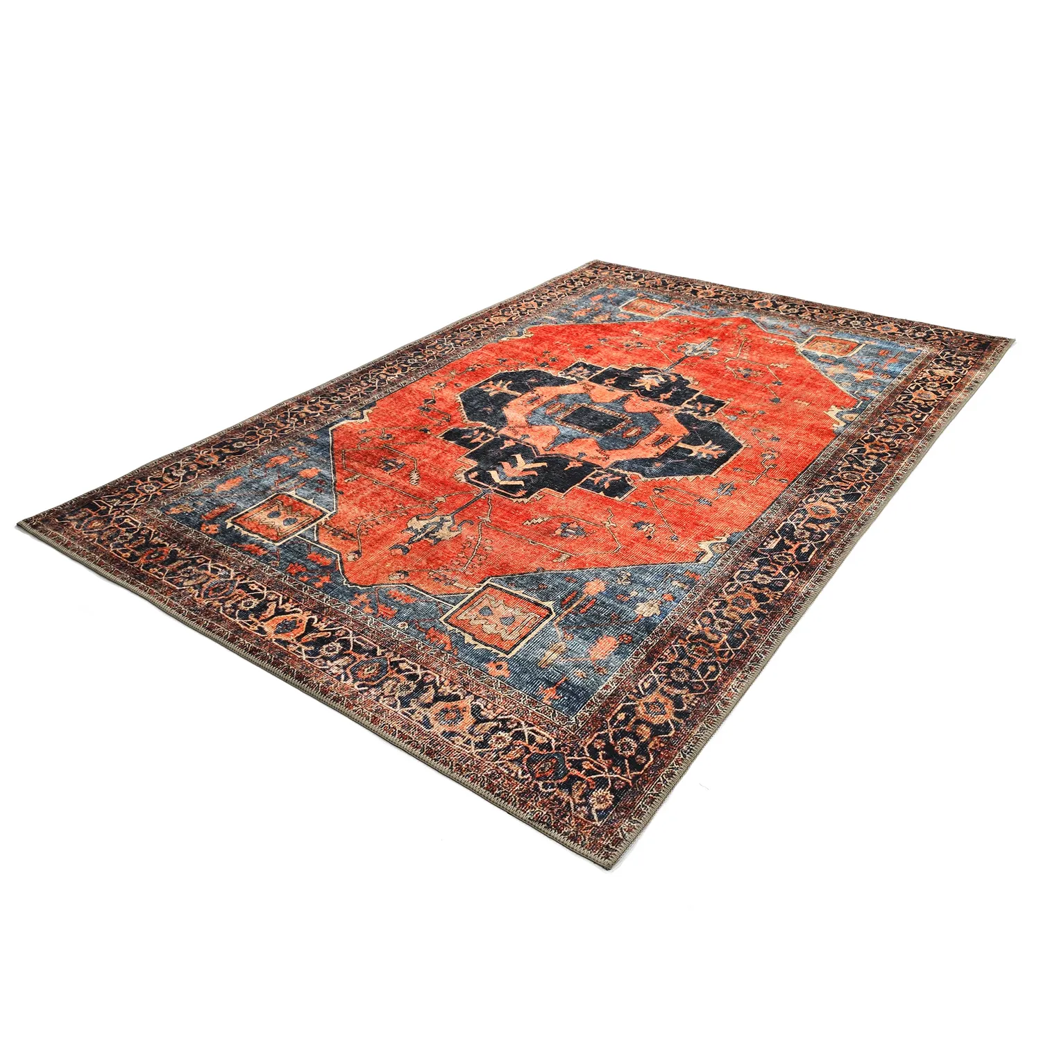 Flatweave rug - Mandalay (red)
