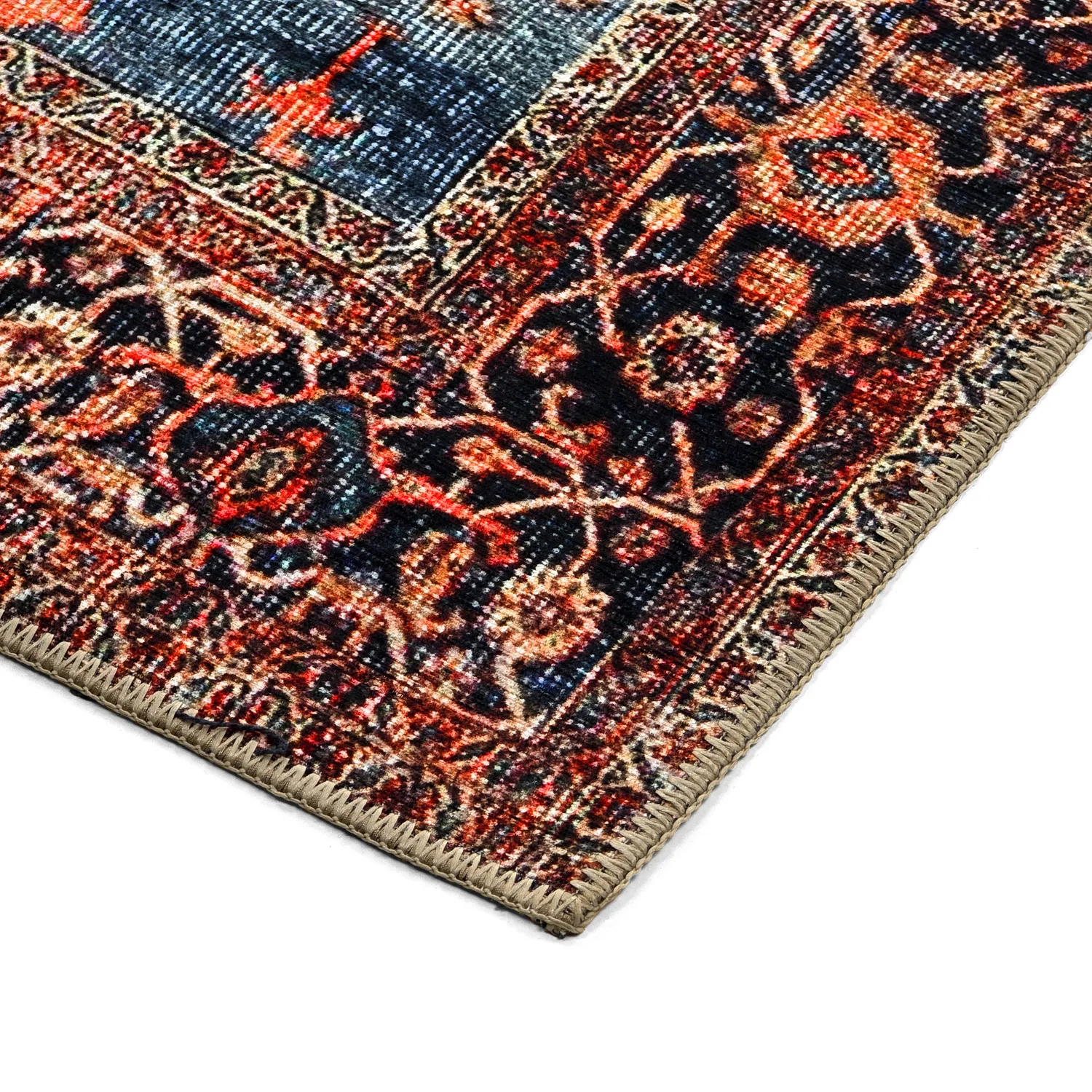 Flatweave rug - Mandalay (red)