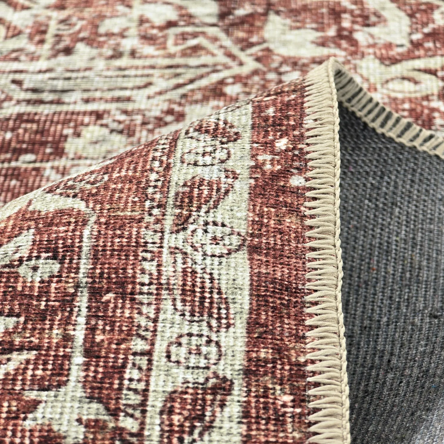 Flatweave rug - Meralis (red)