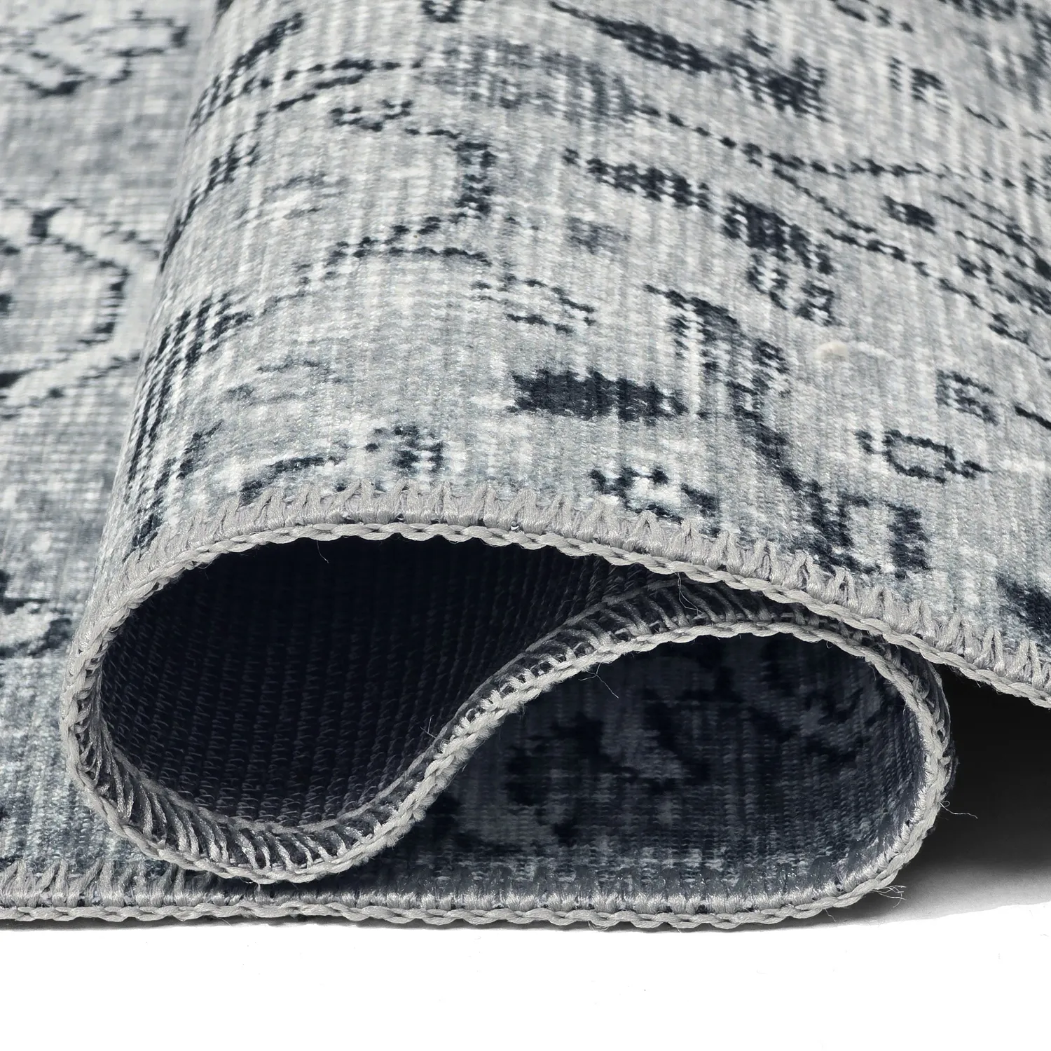 Flatweave rug - Myrina (grey)