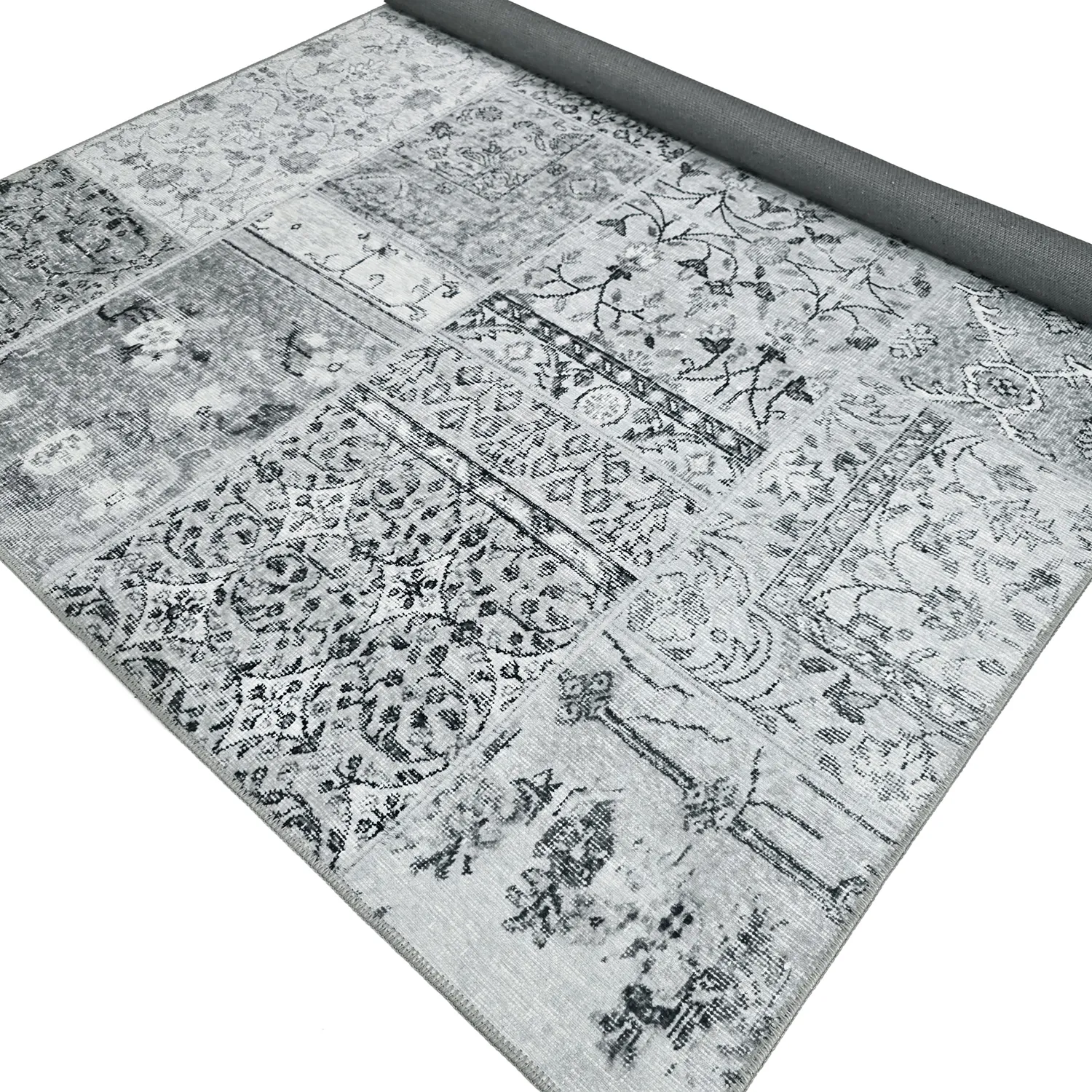 Flatweave rug - Myrina (grey)