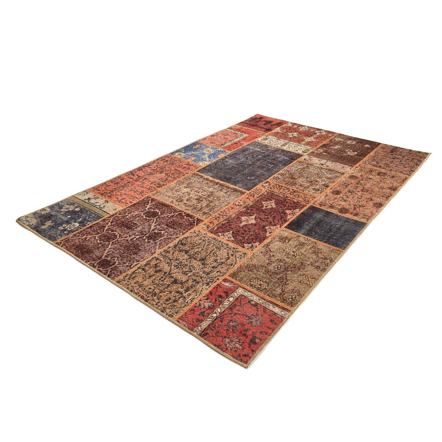 Flatweave rug - Myrina (red/multi)