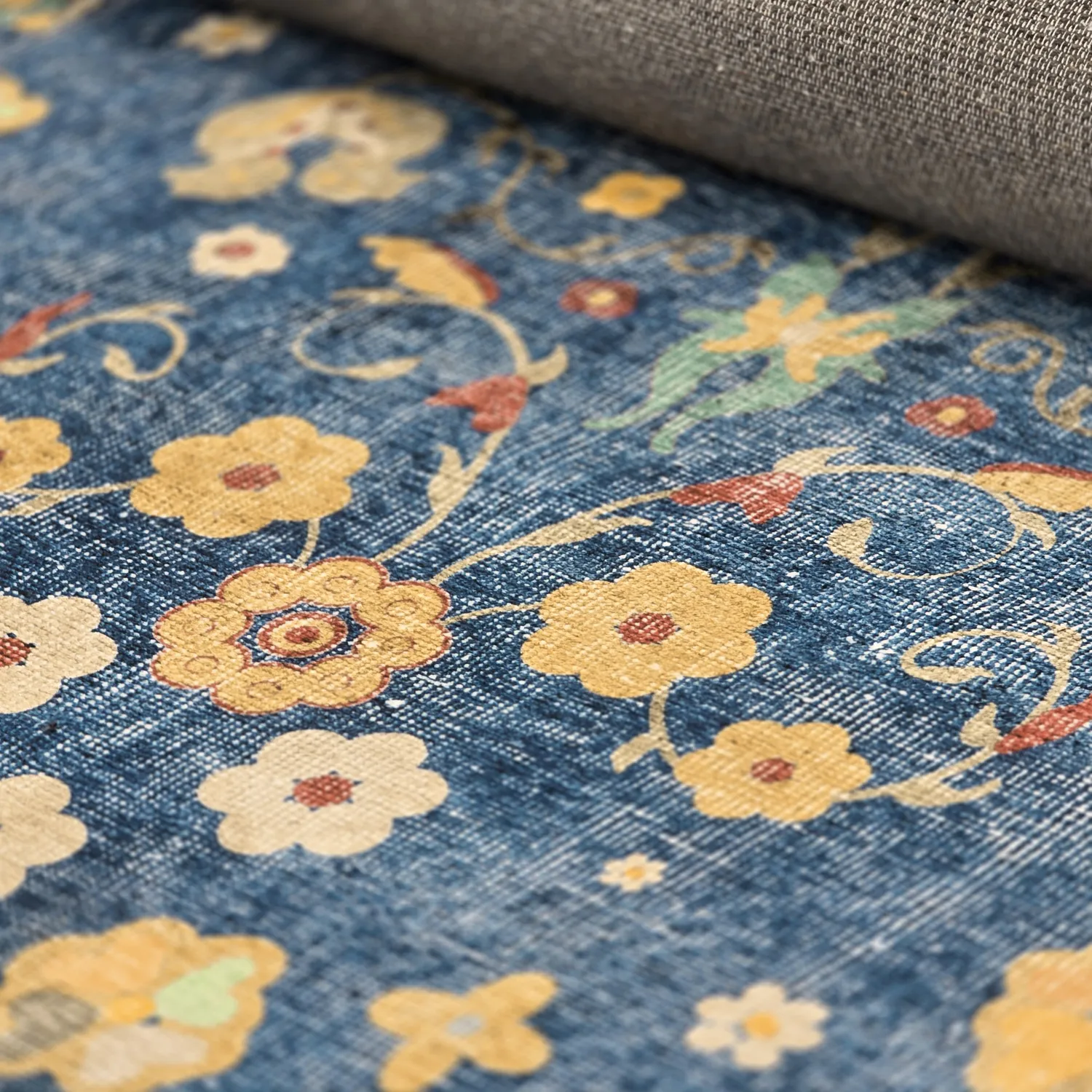 Flatweave rug - Nabilar (blue)