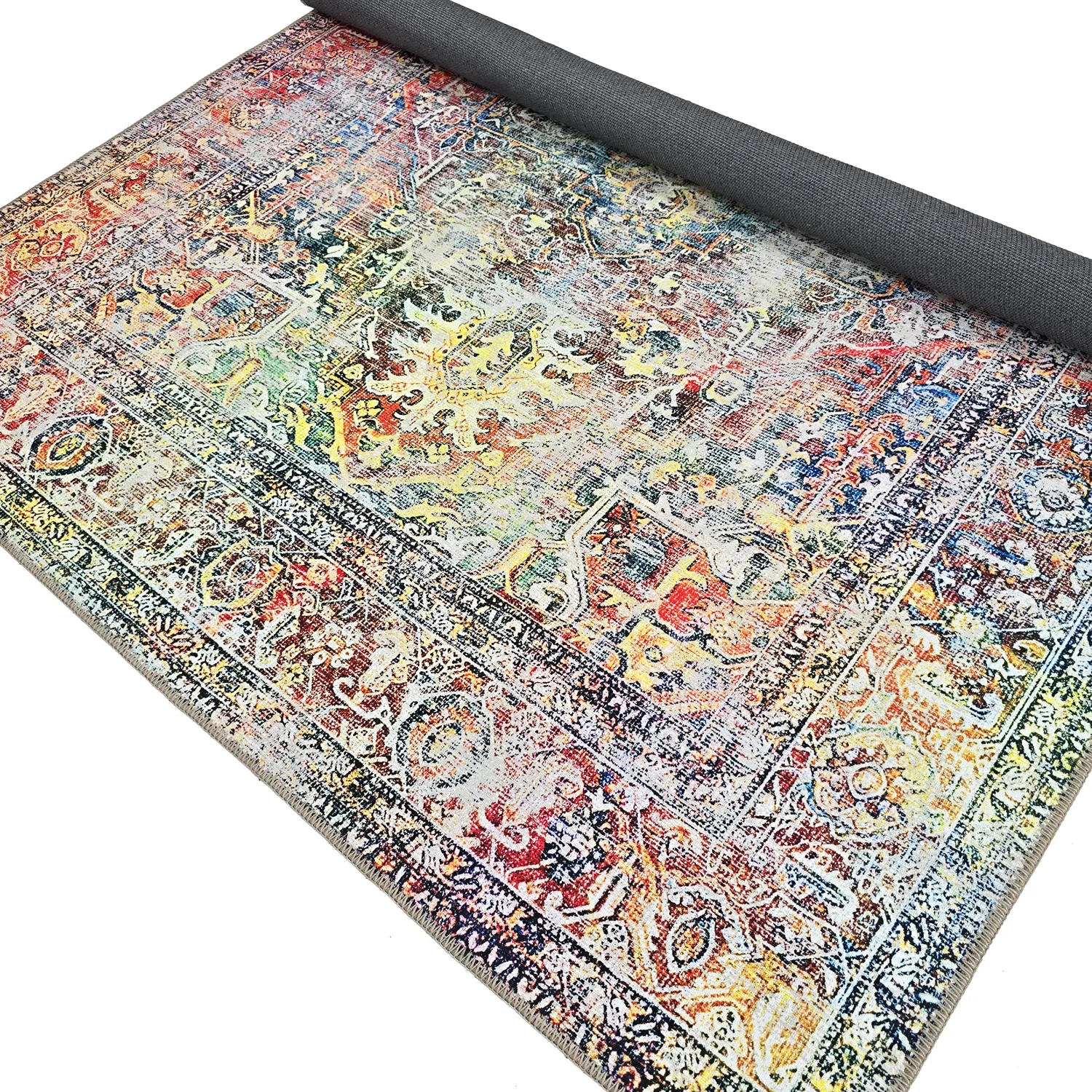 Flatweave rug - Oriental Rainbow (multi)