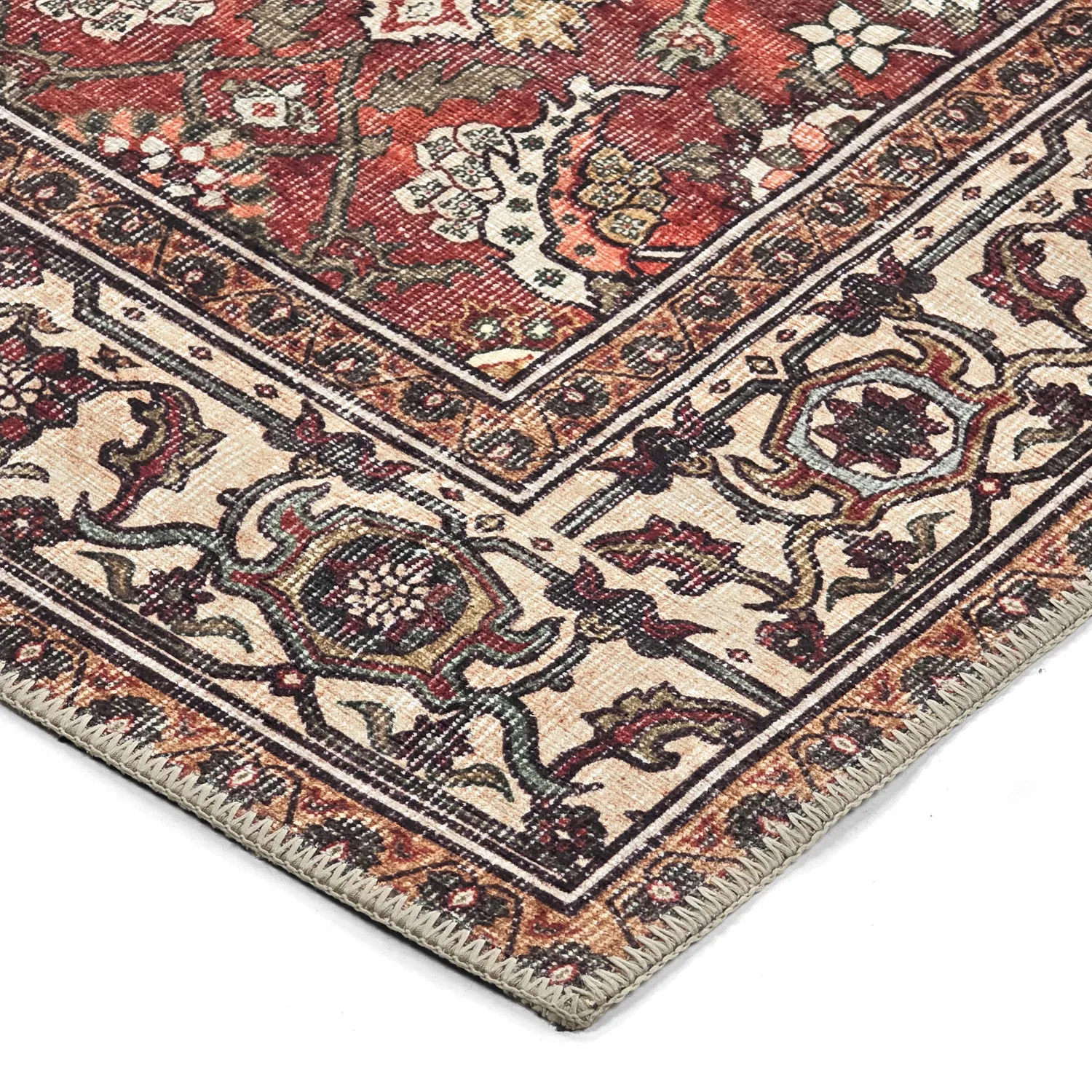 Flatweave rug - Samaria (red)