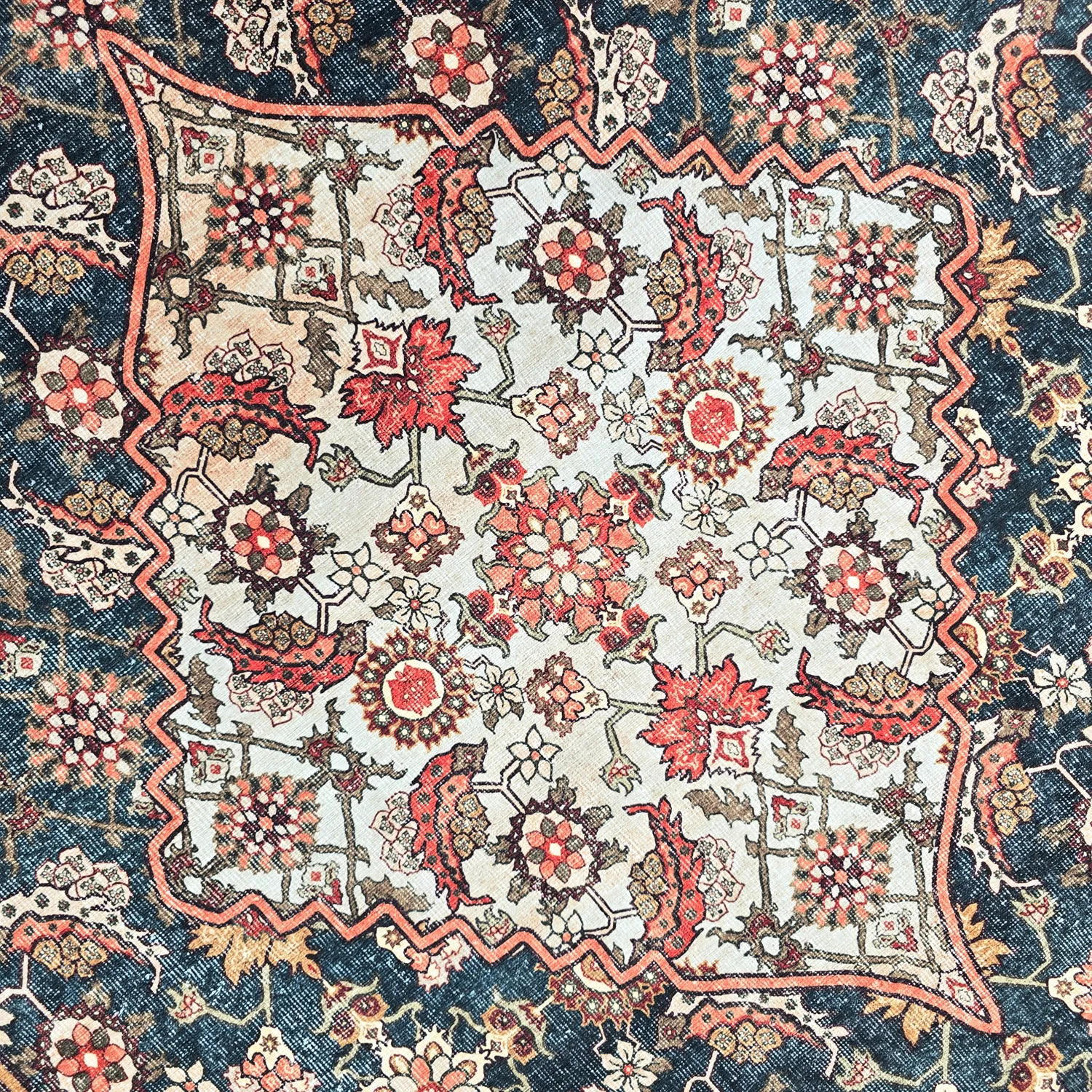 Flatweave rug - Samaria (red)