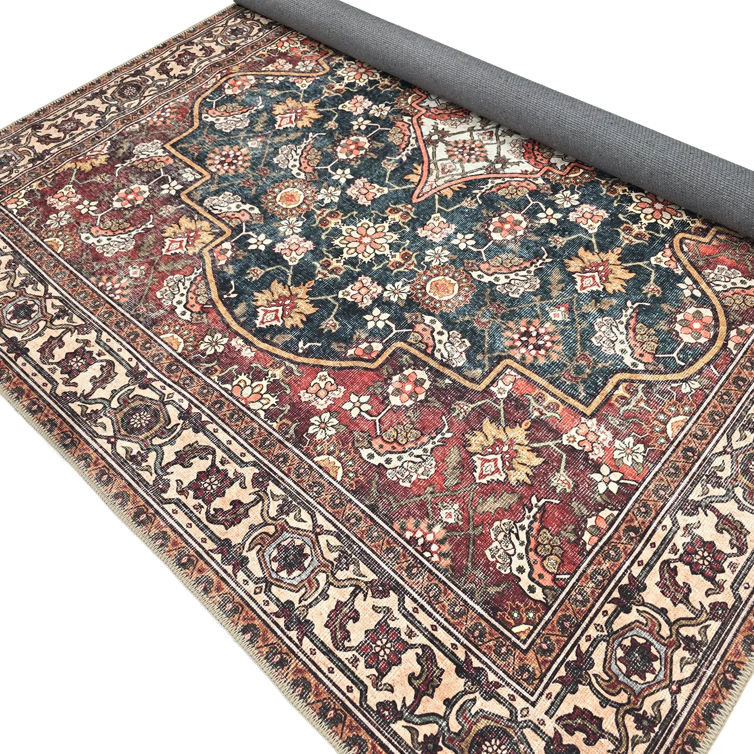 Flatweave rug - Samaria (red)