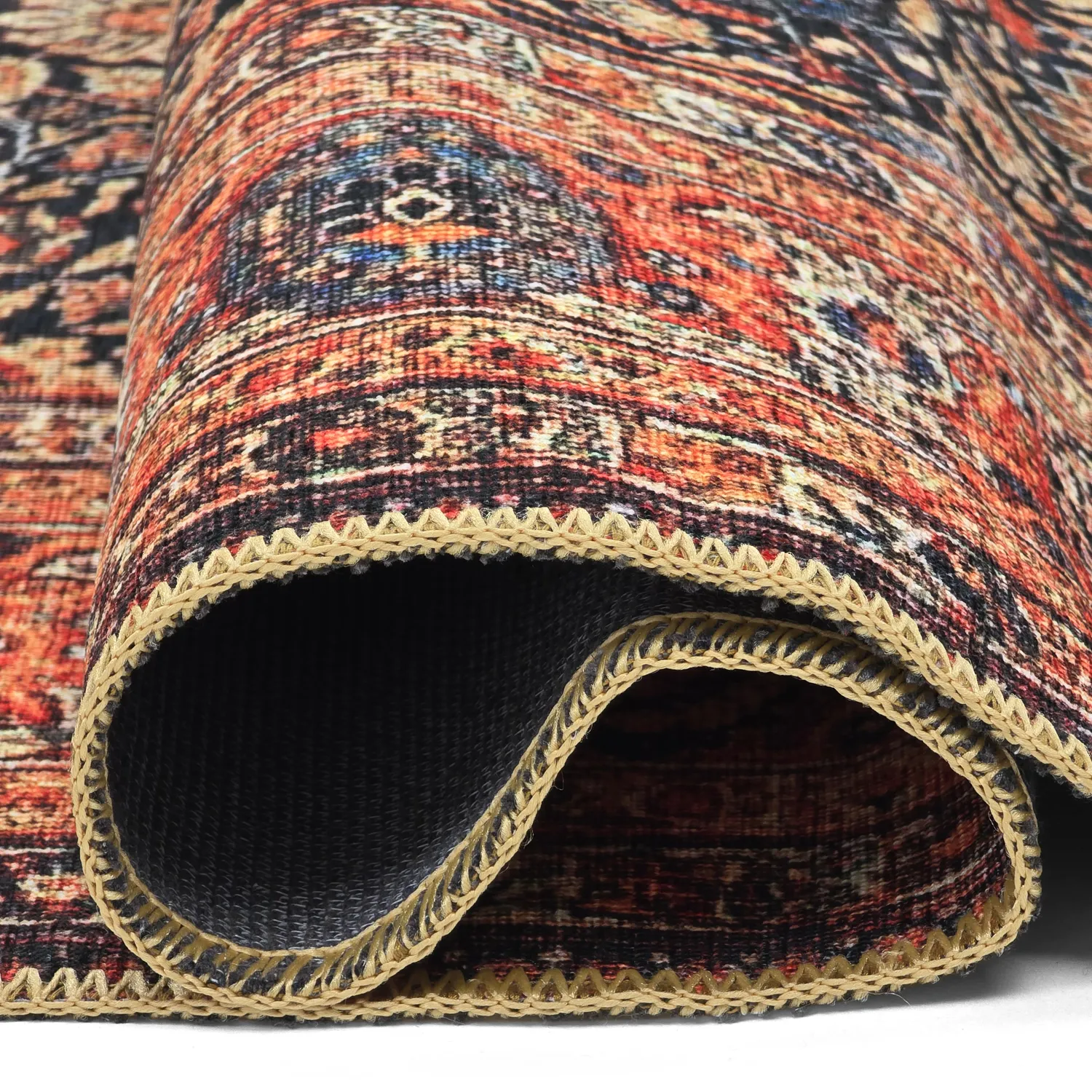 Flatweave rug - Selamira (blue/multi)