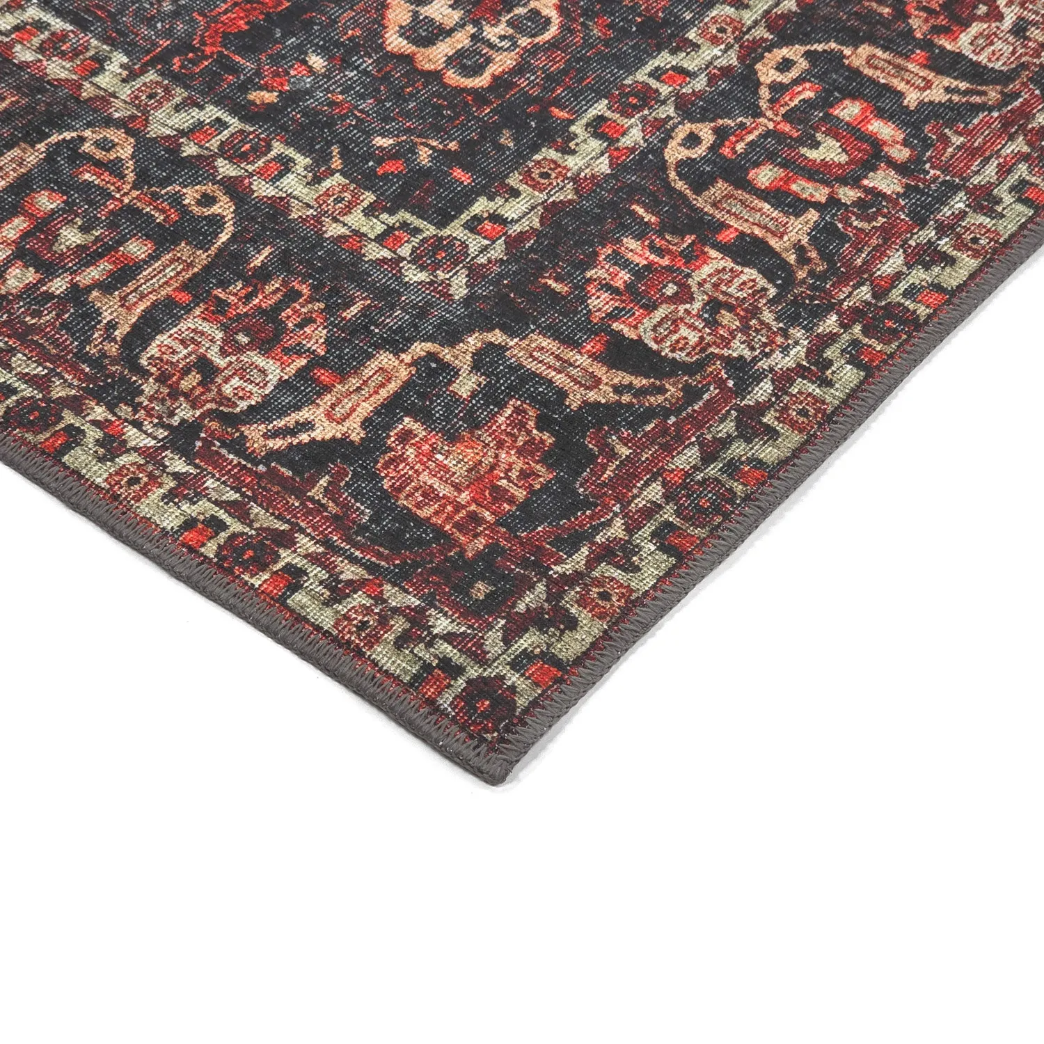 Flatweave rug - Velamir (red)