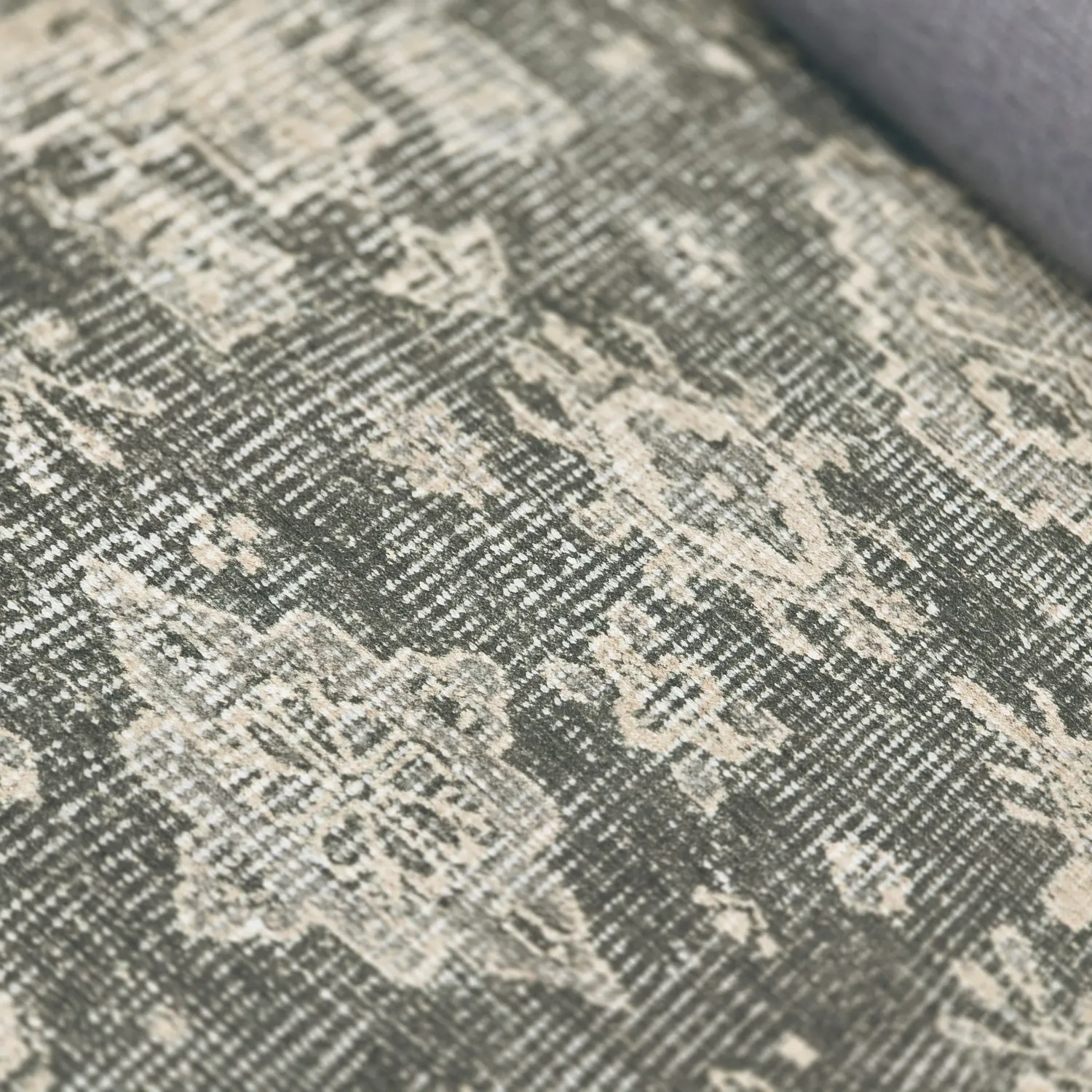 Flatweave rug - Zuleina (green)