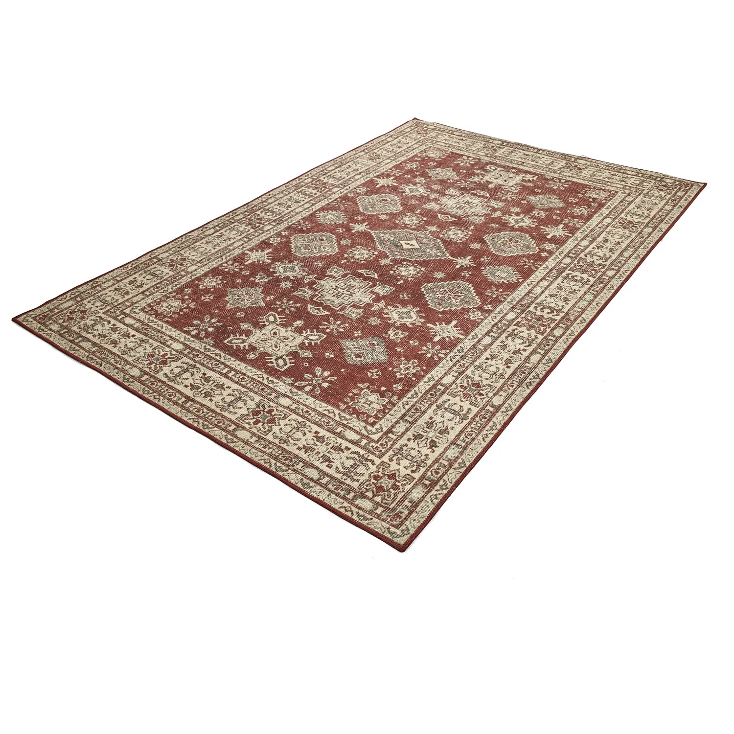 Flatweave rug - Zuleina (red)