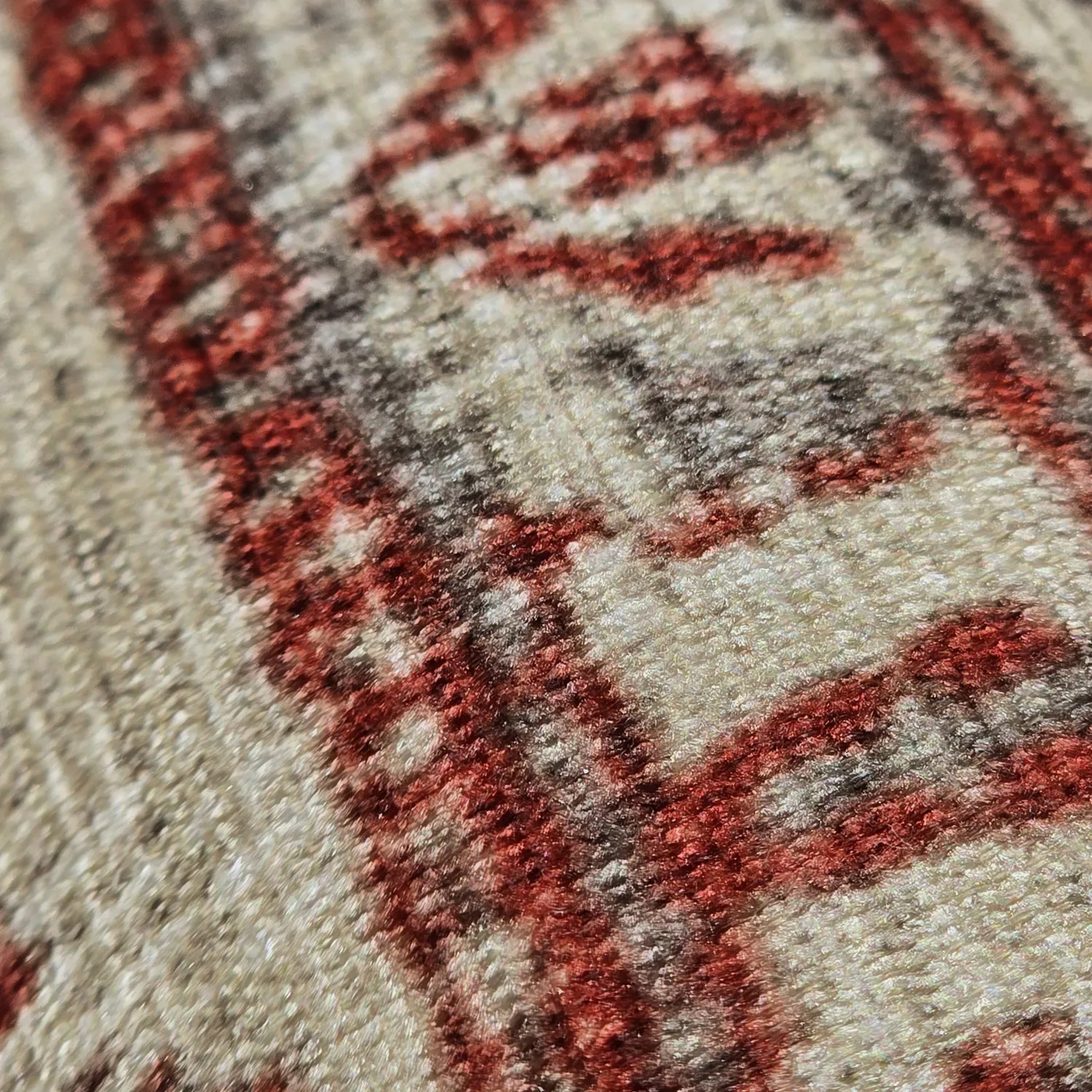 Flatweave rug - Zuleina (red)