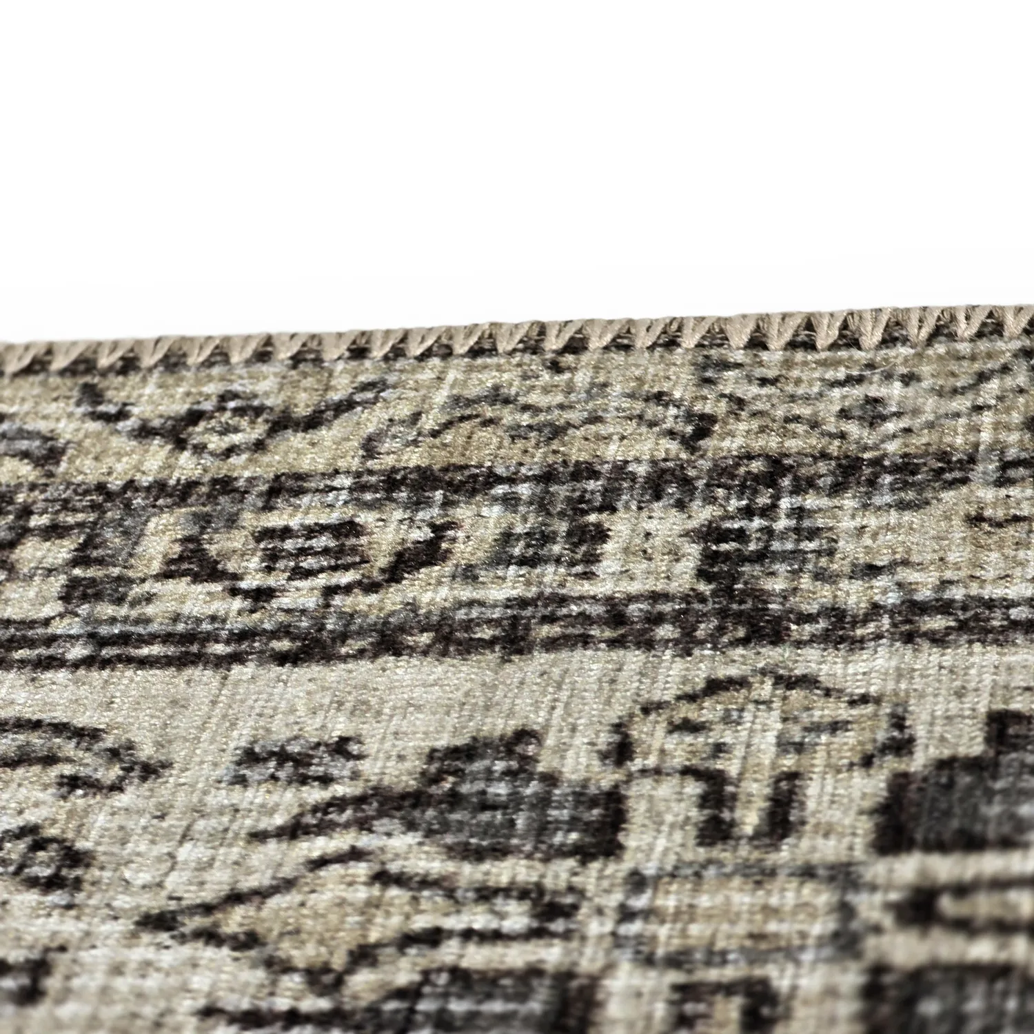 Flatweave rug - Zuleina (dark grey)