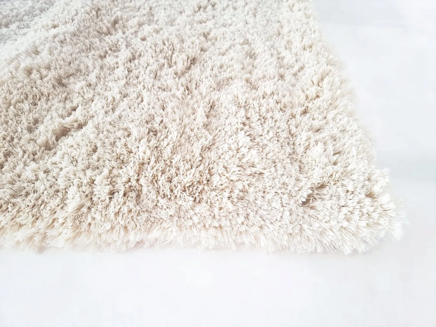 Shaggy rugs - Kanvas (white)