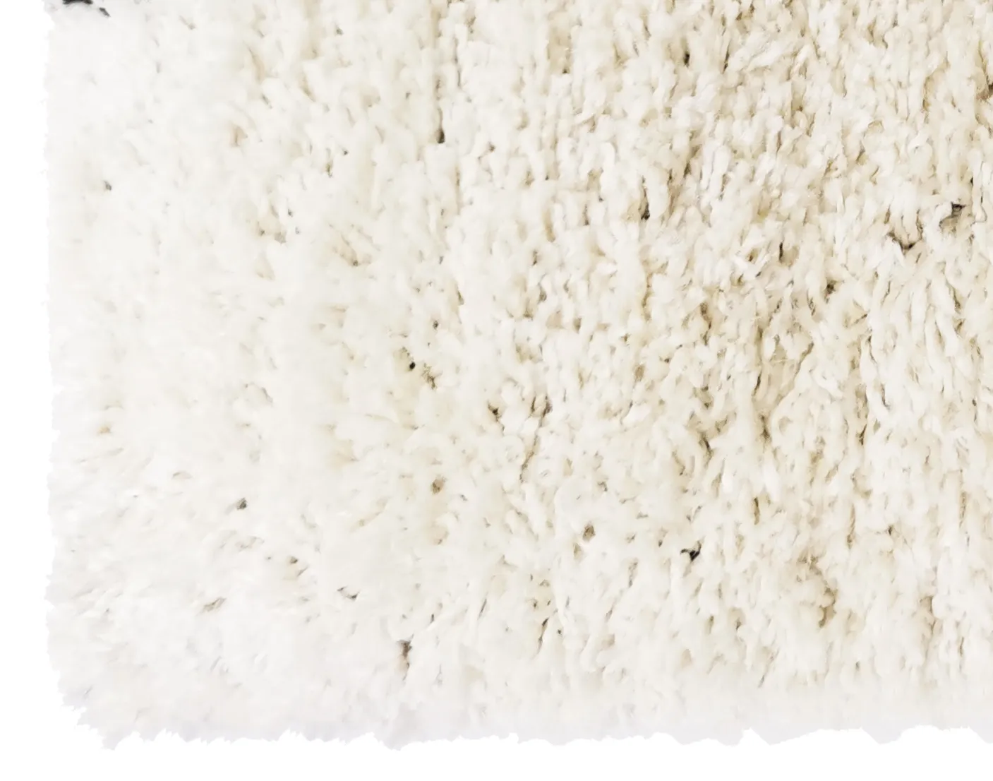 Shaggy rugs - Tavola (black/white)