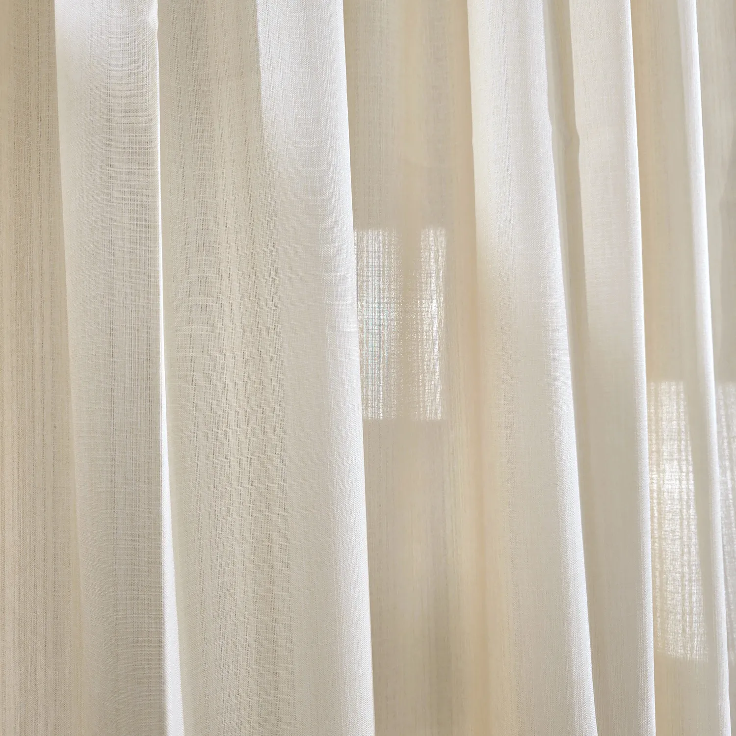 Curtains - Curtain in Linen Imitation Andrada (beige)