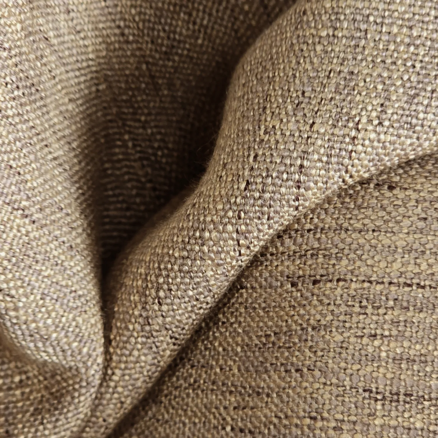Curtains - Linen curtain Melania (brown)