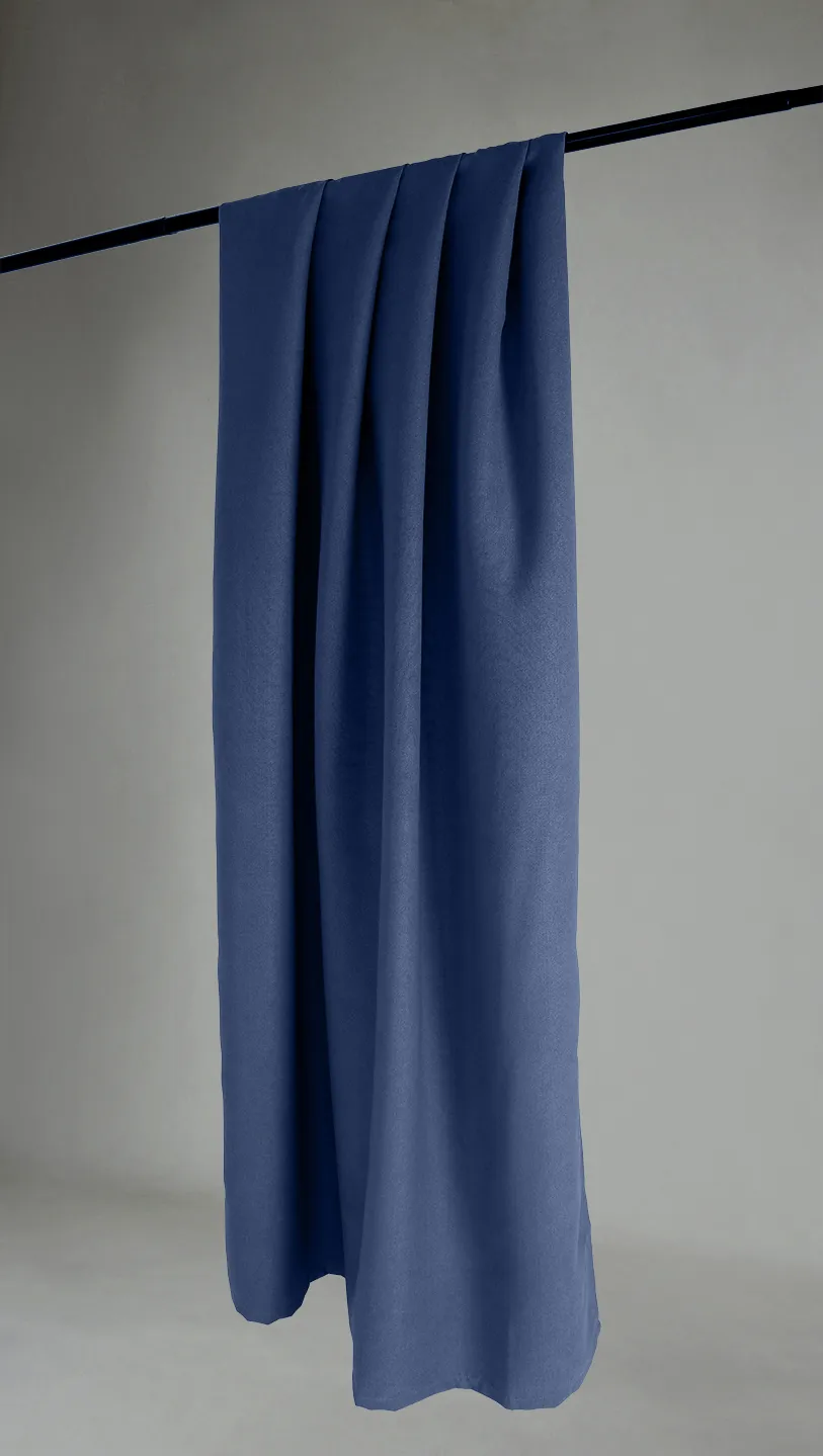 Curtains - Blackout curtain Octavia (dark blue)