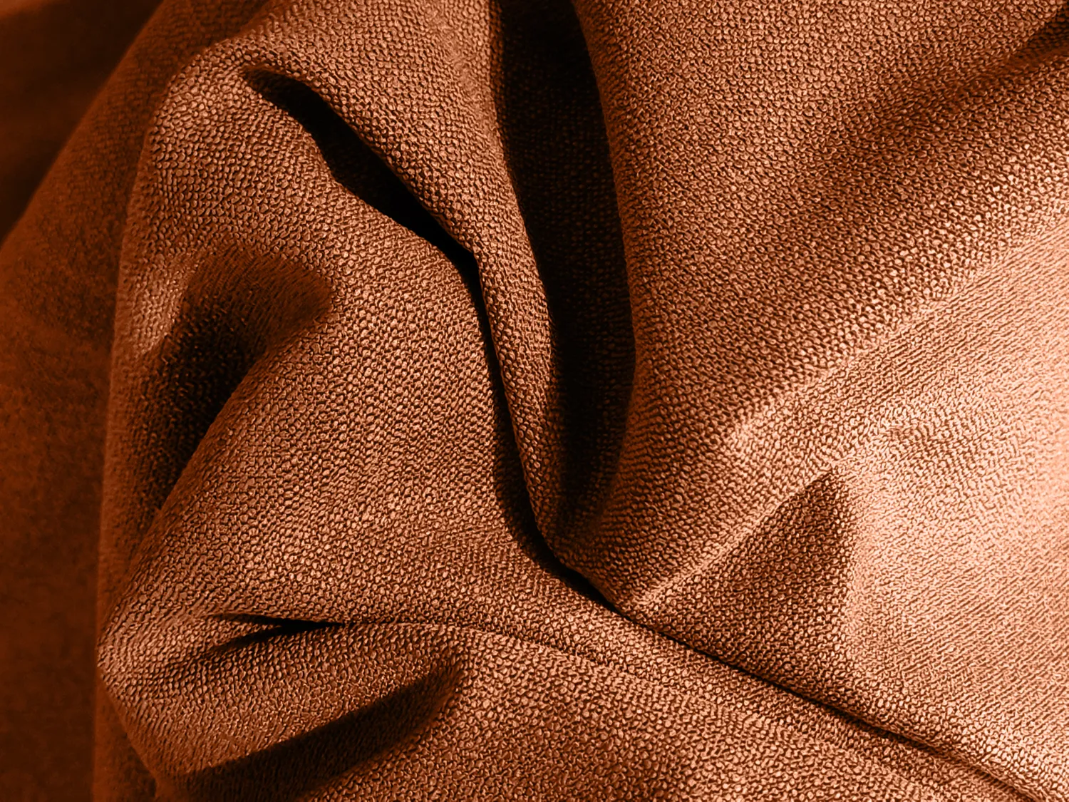 Curtains - Blackout curtain Octavia (orange)