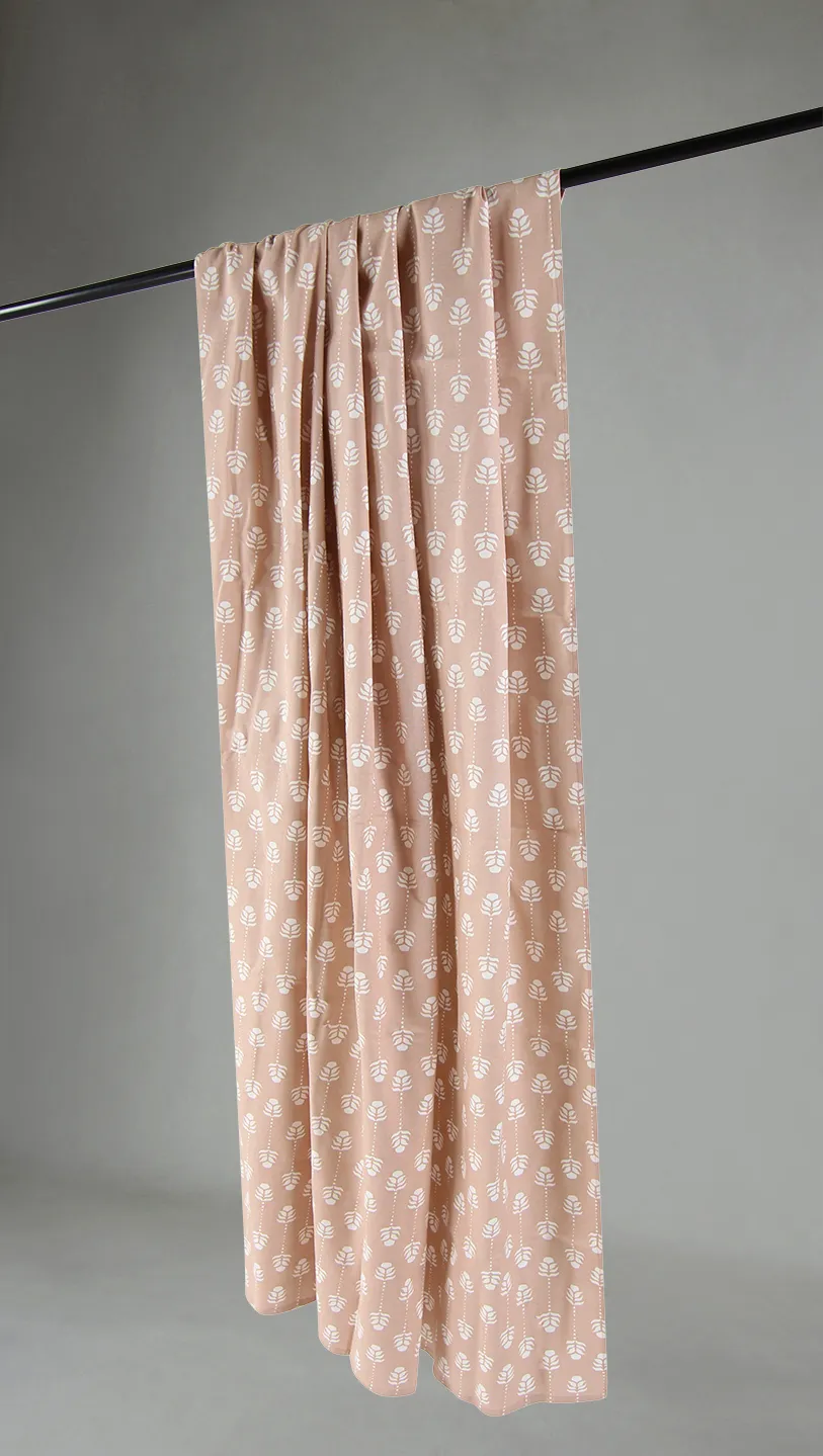 Curtains - Cotton curtain Sari (pink)