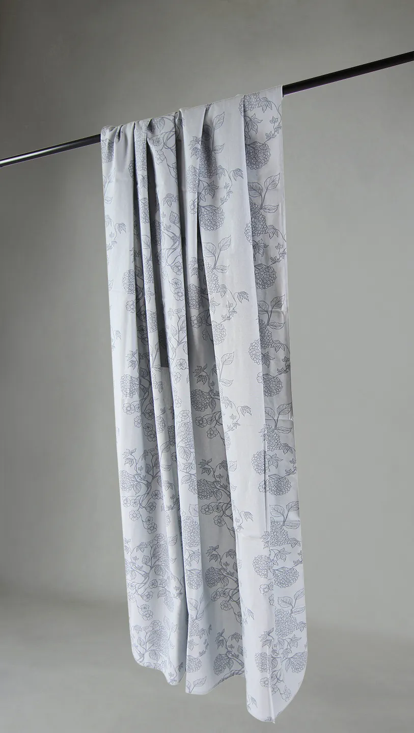 Curtains - Cotton curtain Minna (blue)
