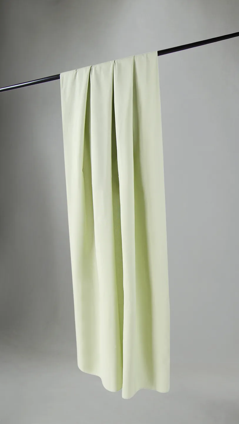 Curtains - Cotton curtain Anja (Light green)