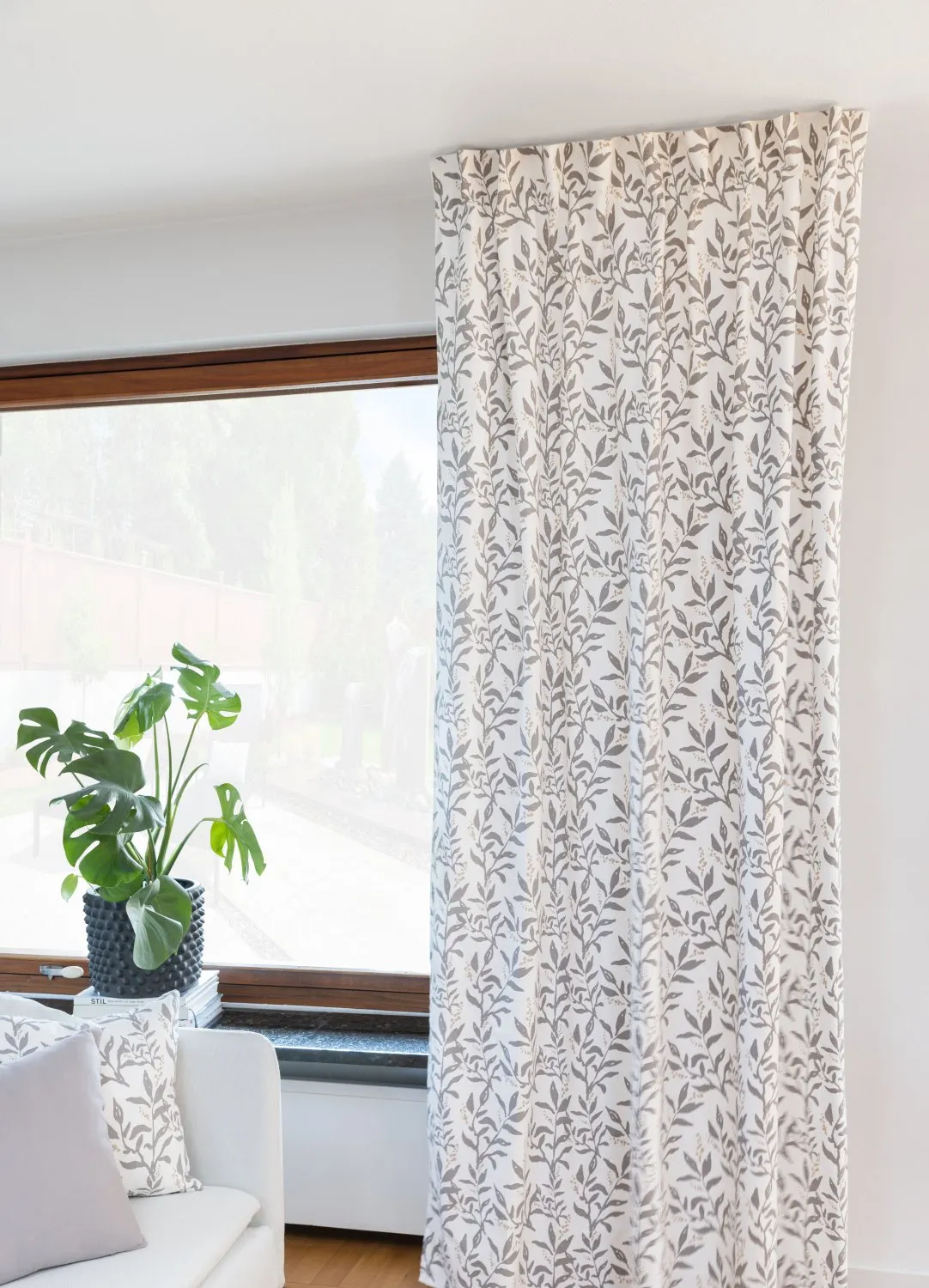 Curtains - Cotton curtain Katri (Grey)