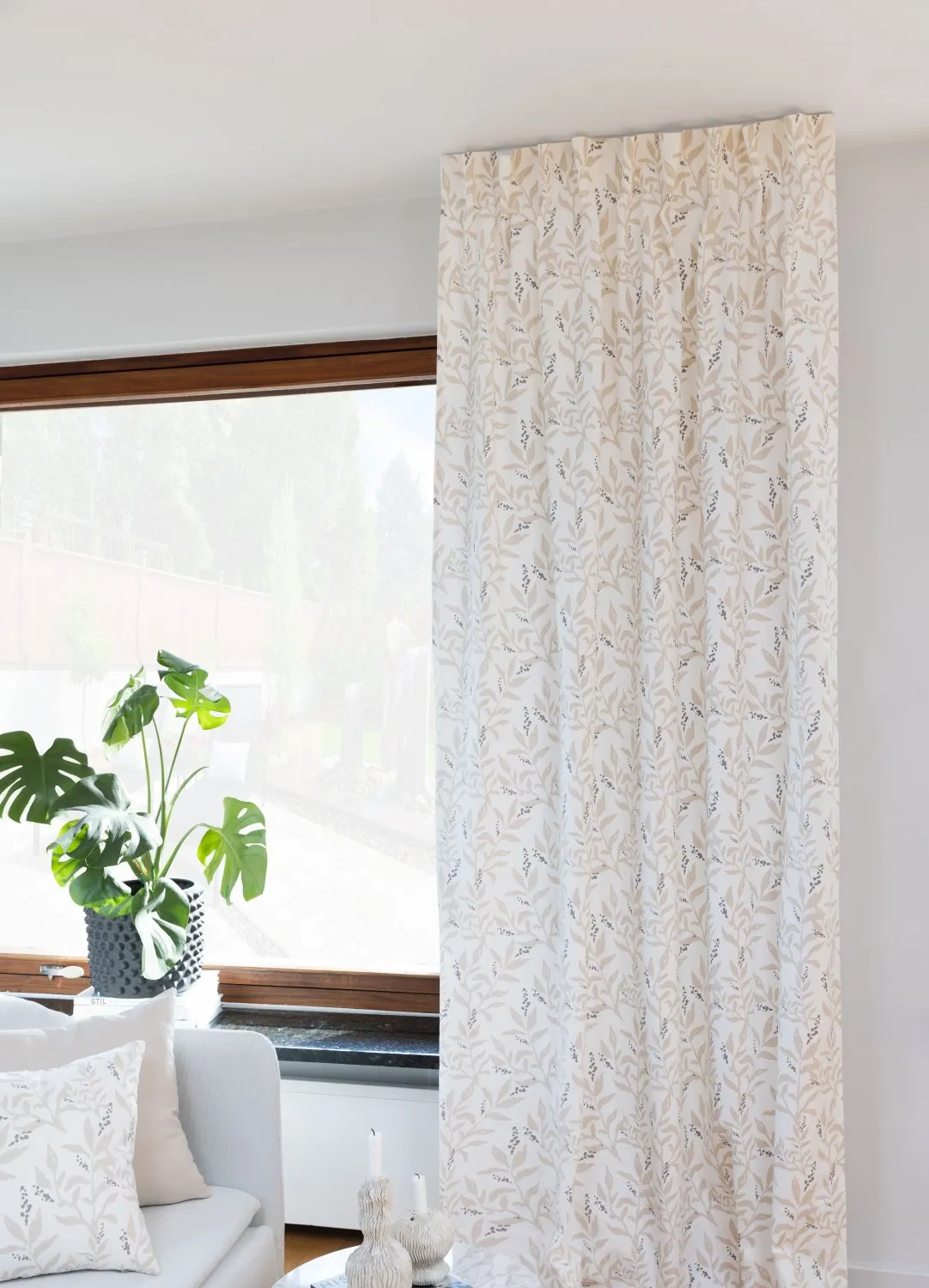 Curtains - Cotton curtain Katri (beige)