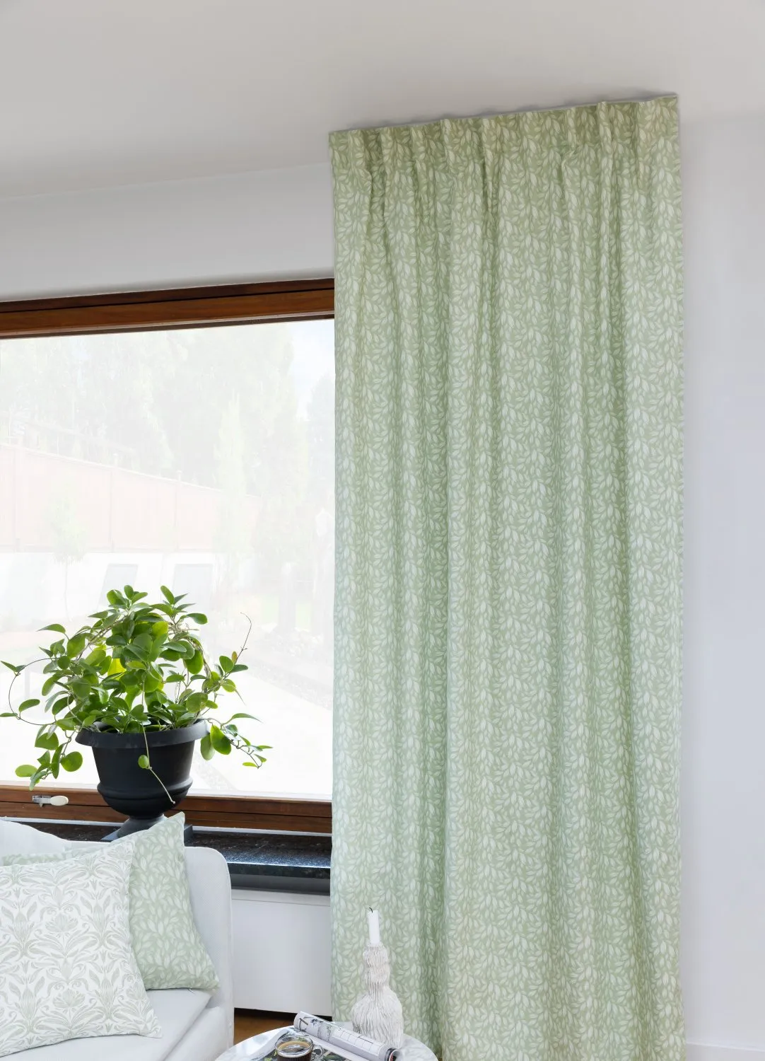 Curtains - Cotton curtain Satu (Green)