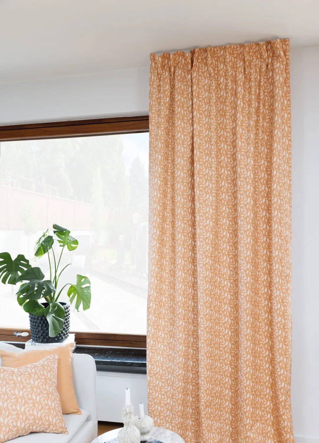 Curtains - Cotton curtain Satu (pink)