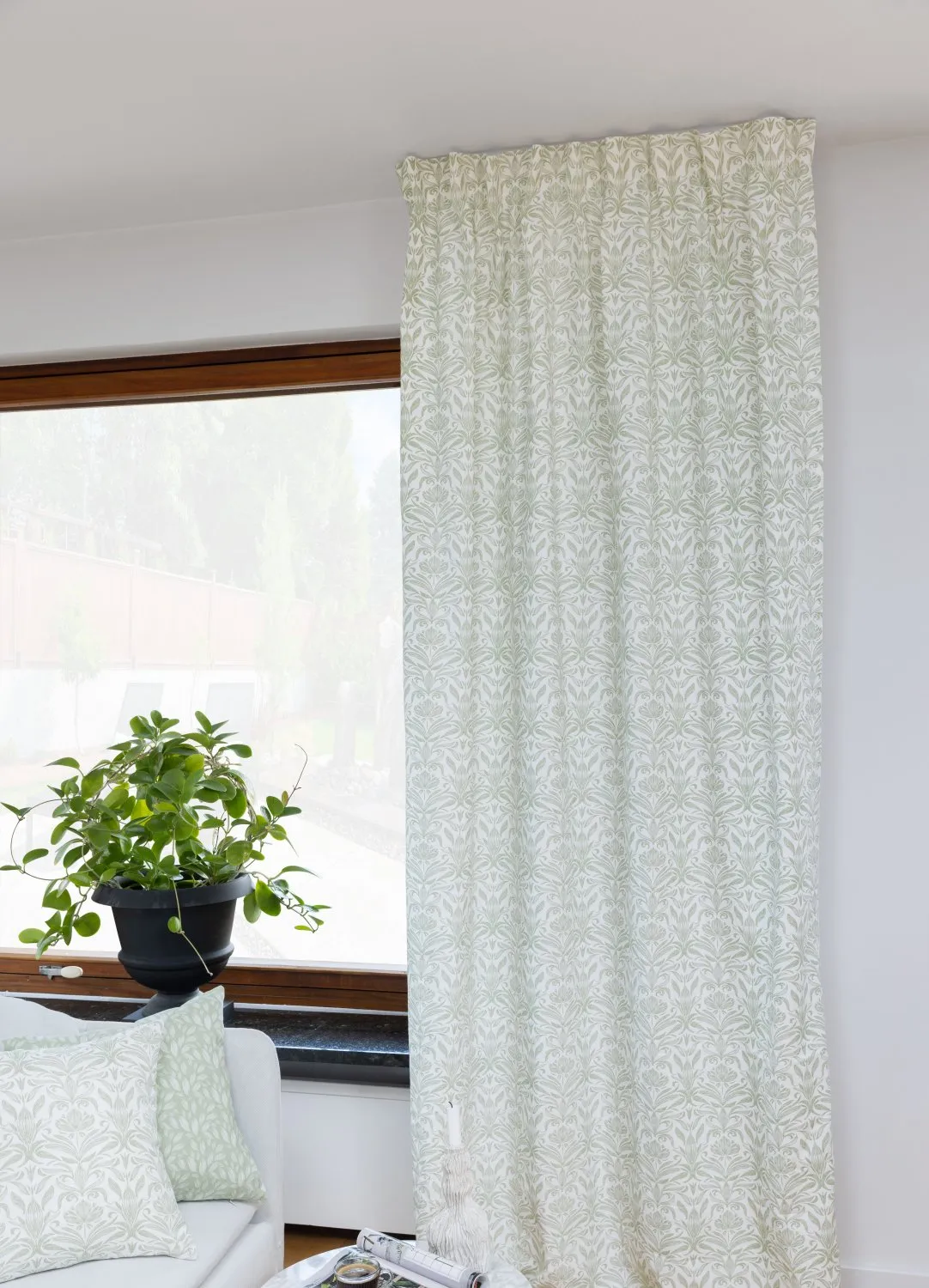 Curtains - Cotton curtain Viola (Green)