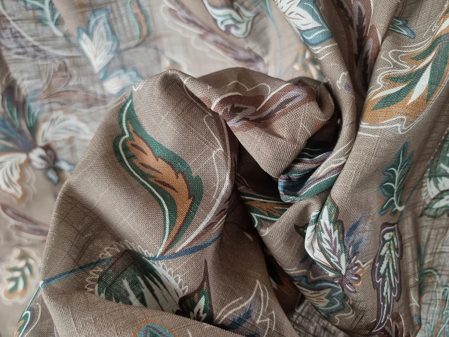 Curtains - Cotton curtain - Dagny (brown)
