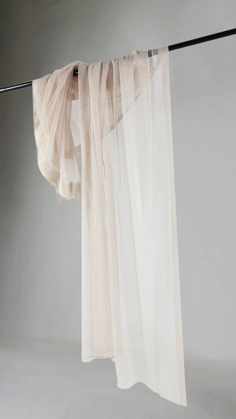 Curtains - Lace curtain Nilah (beige)