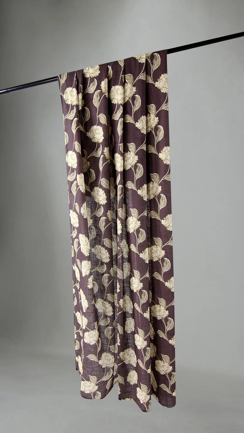 Curtains - Cotton curtain - Dorthe (purple)