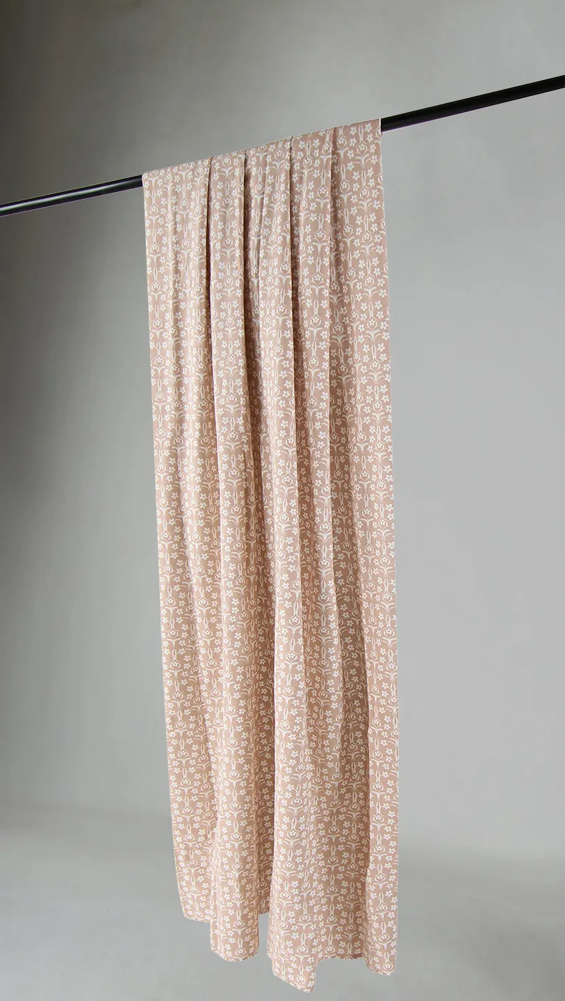 Curtains - Cotton curtain Ella (pink)