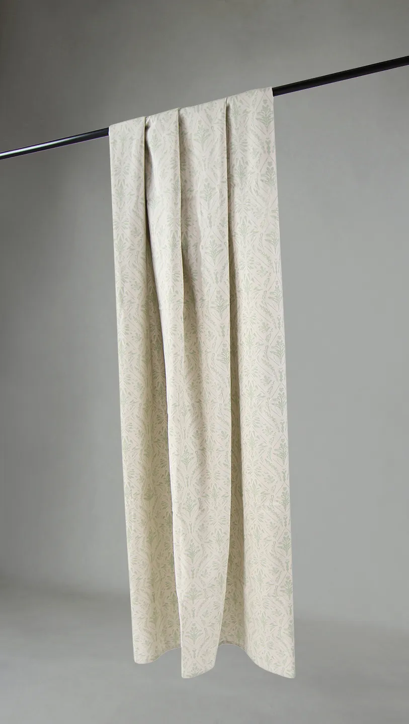 Curtains - Cotton curtain Helmi (Green)
