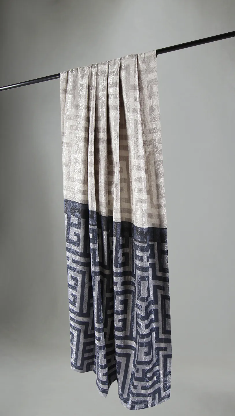Curtain - Murphy (blue)