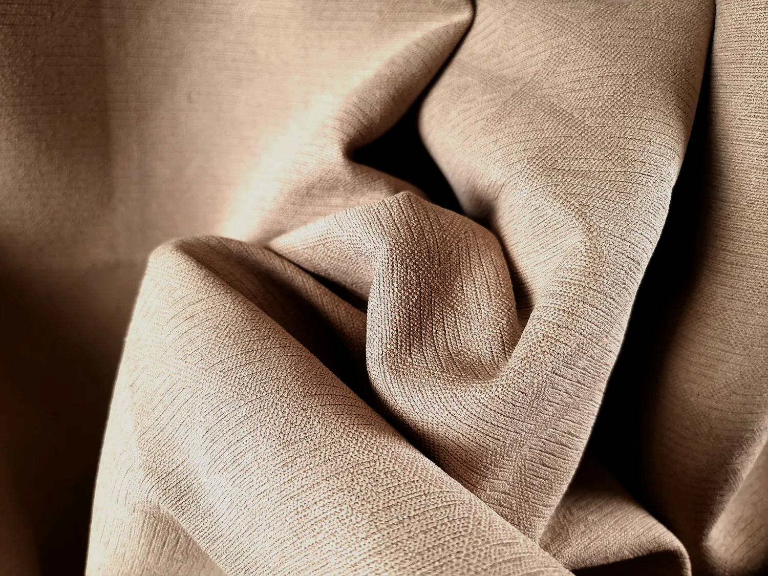 Curtains - Blackout curtain Isolde (beige)