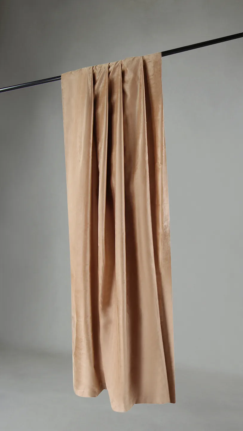 Curtains - Velvet curtains Juliet (beige)