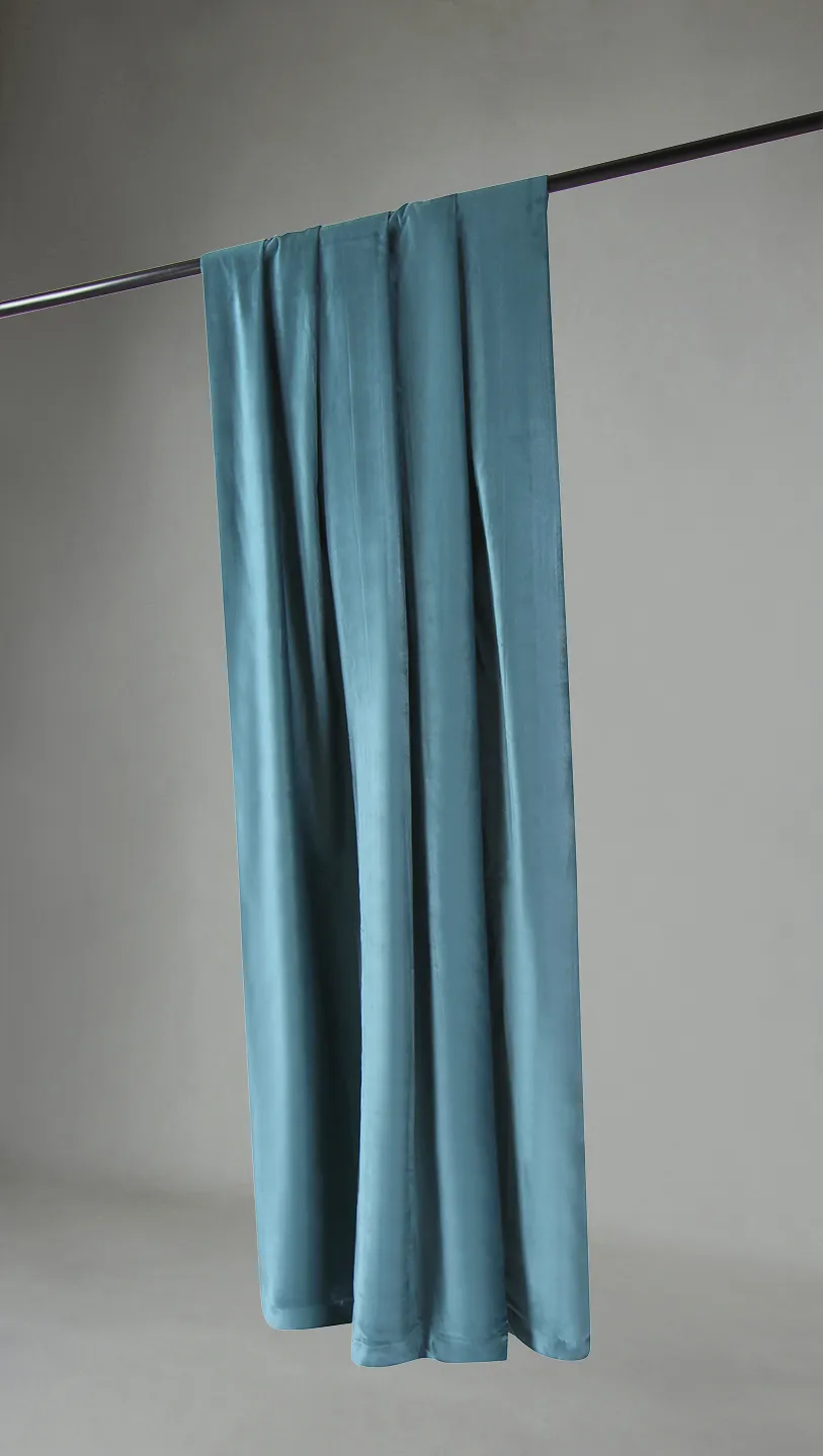 Curtains - Velvet curtains Juliet (blue)