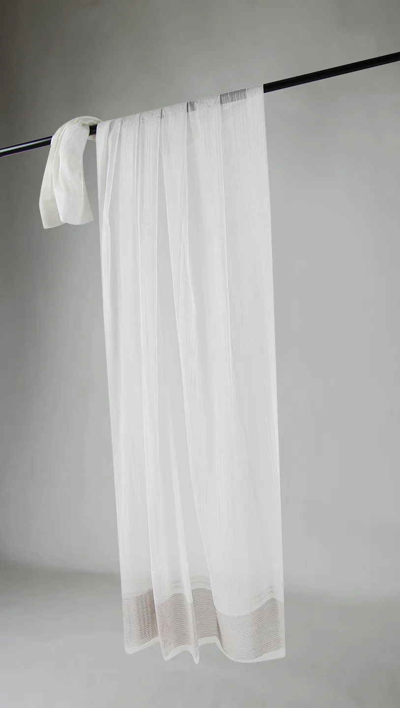 Curtains - Lace curtain Capucine (white)