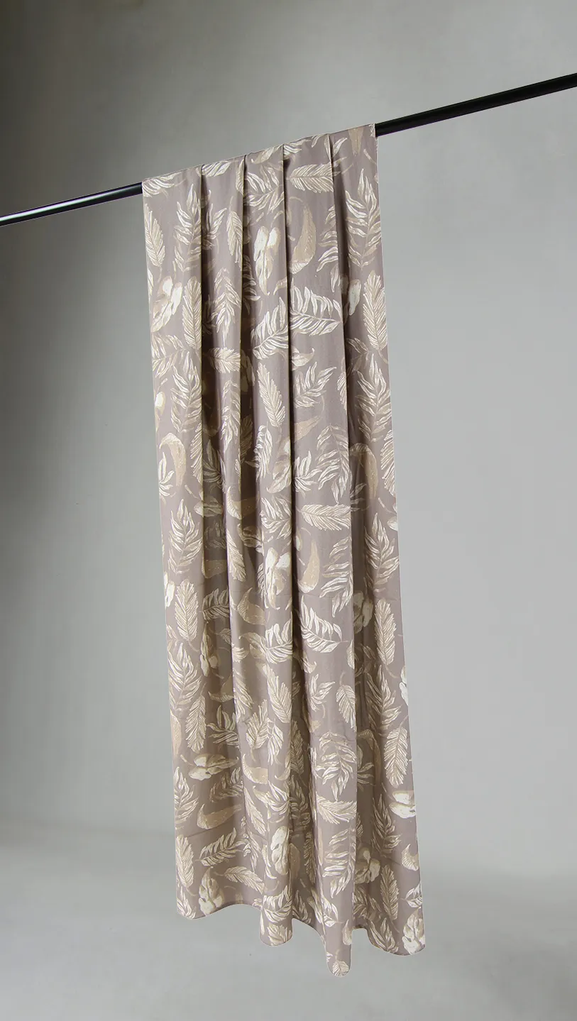 Curtains - Cotton curtain Lowe (beige)